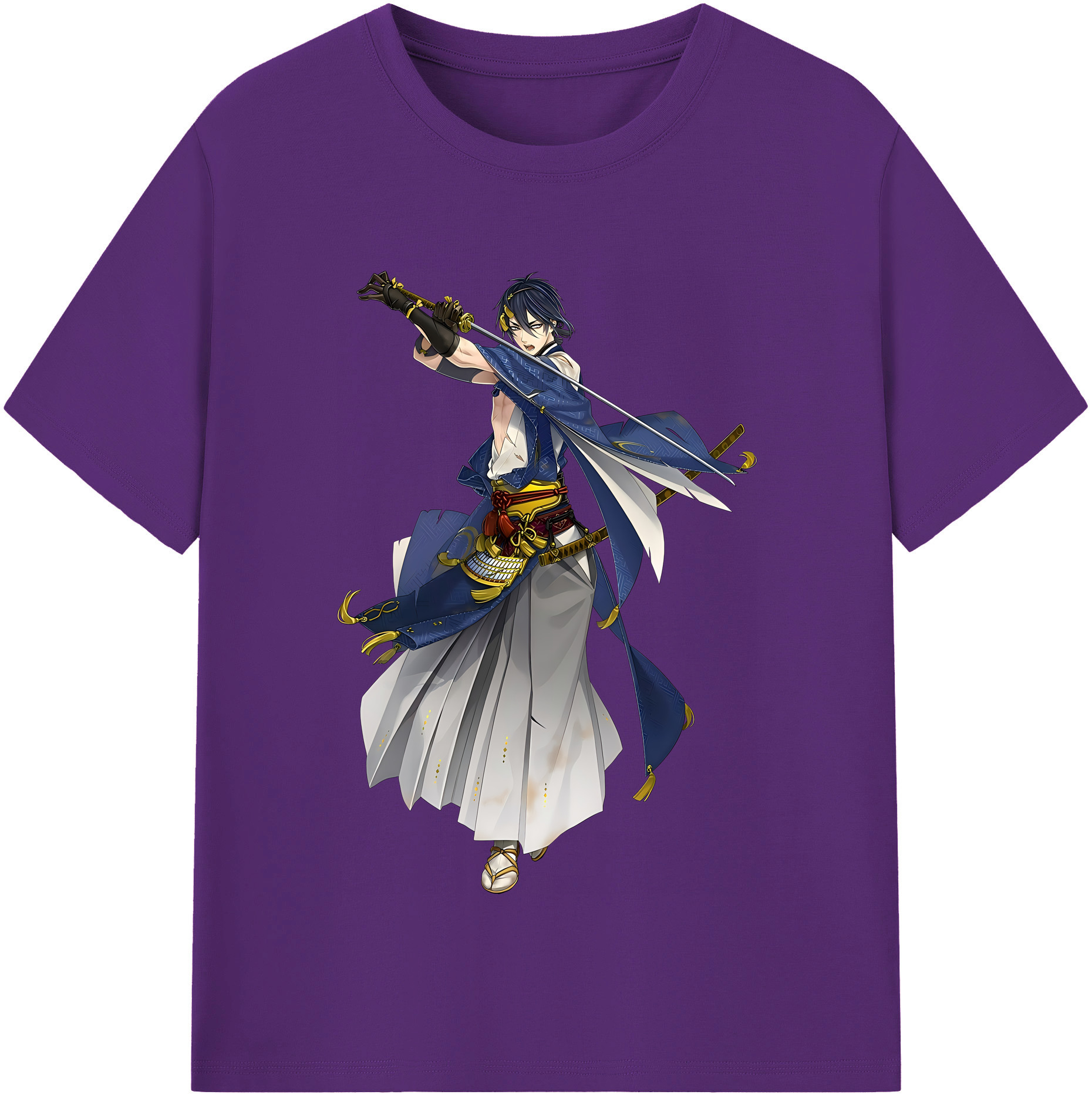 （画像用） 刀剣乱舞 Touken Ranbu 綿100％半袖Tシャツ（フロントプリント）