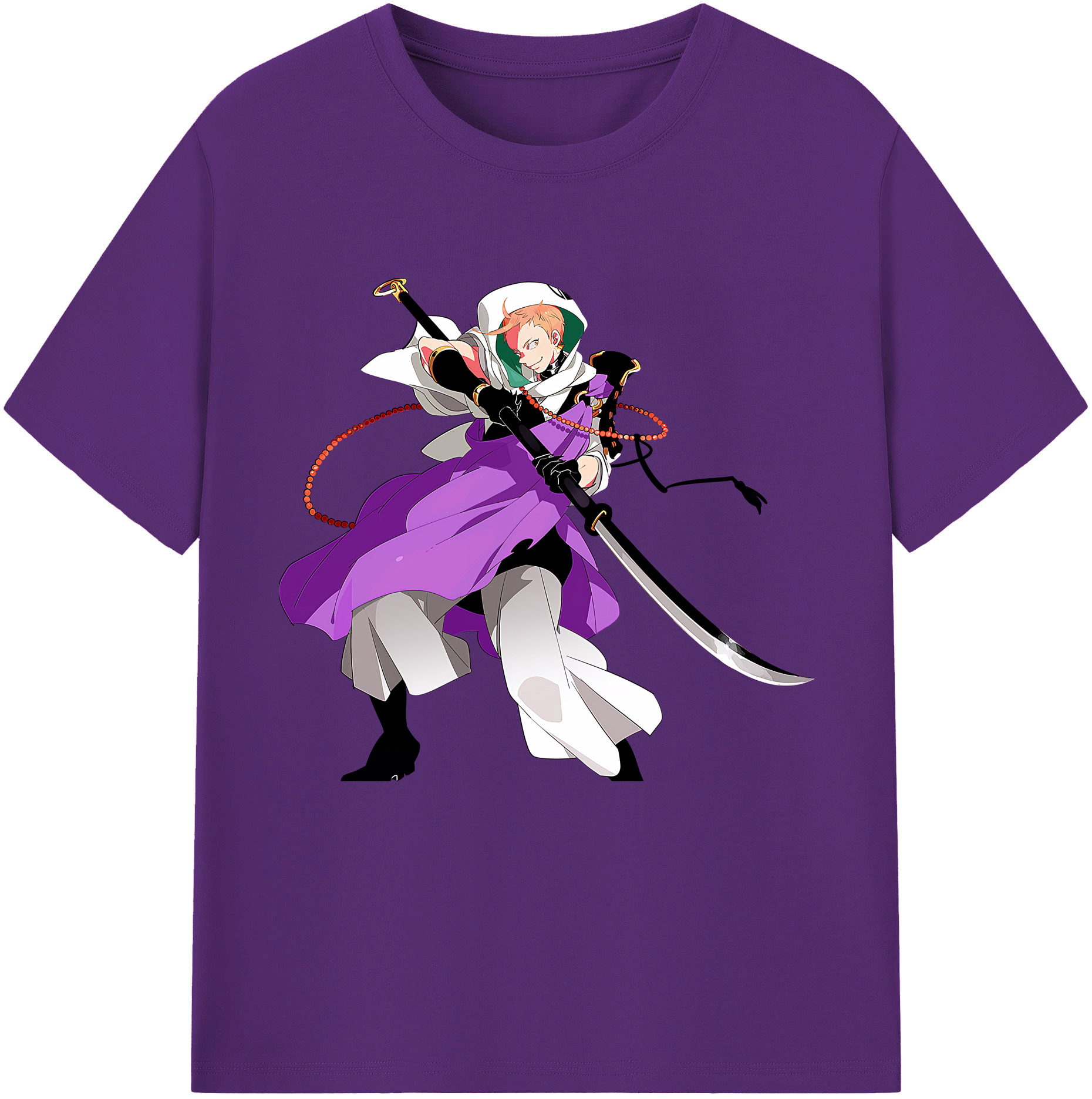 （画像用） 刀剣乱舞 Touken Ranbu 綿100％半袖Tシャツ（フロントプリント）