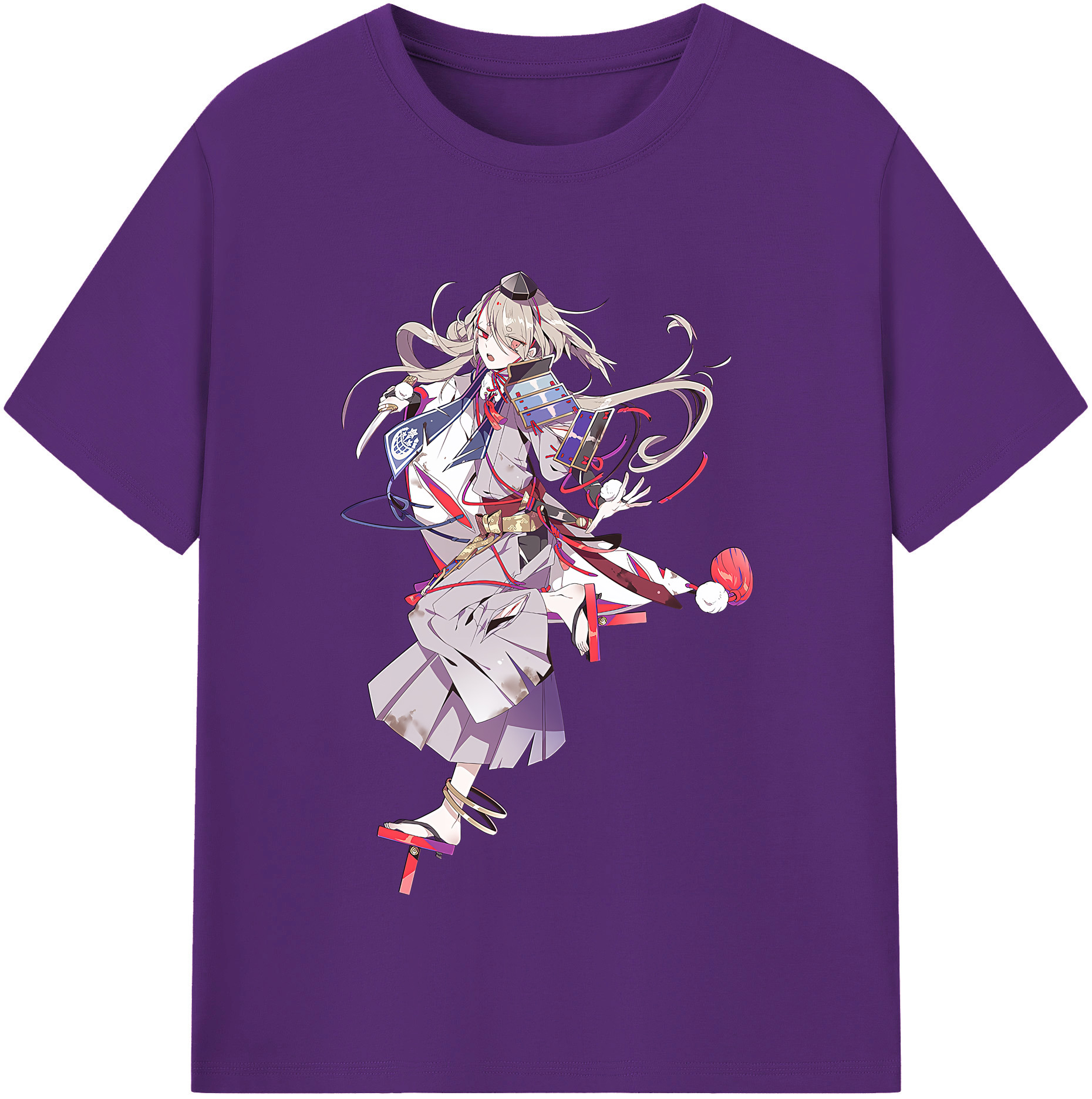 （画像用） 刀剣乱舞 Touken Ranbu 綿100％半袖Tシャツ（フロントプリント）