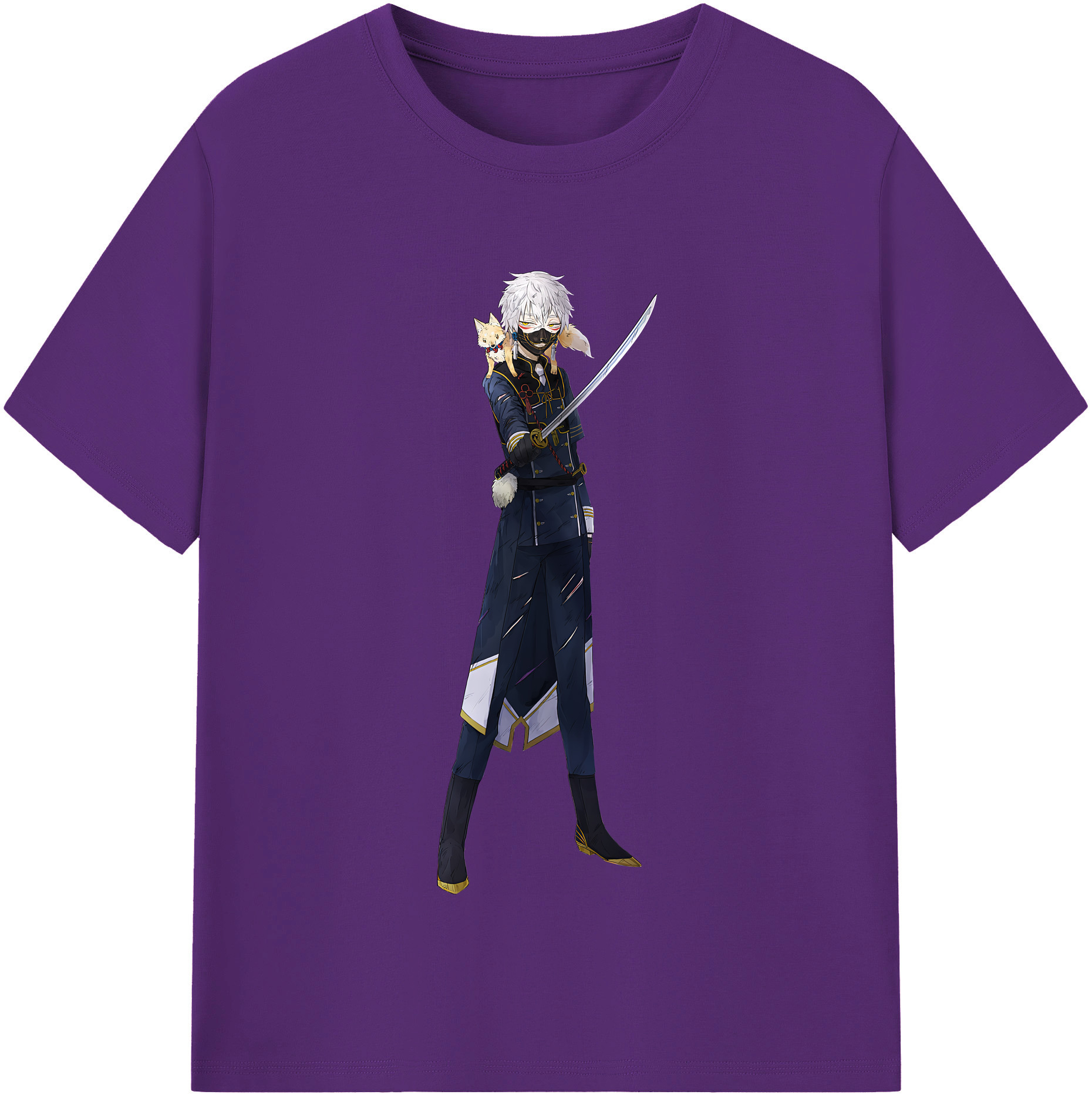 （画像用） 刀剣乱舞 Touken Ranbu 綿100％半袖Tシャツ（フロントプリント）