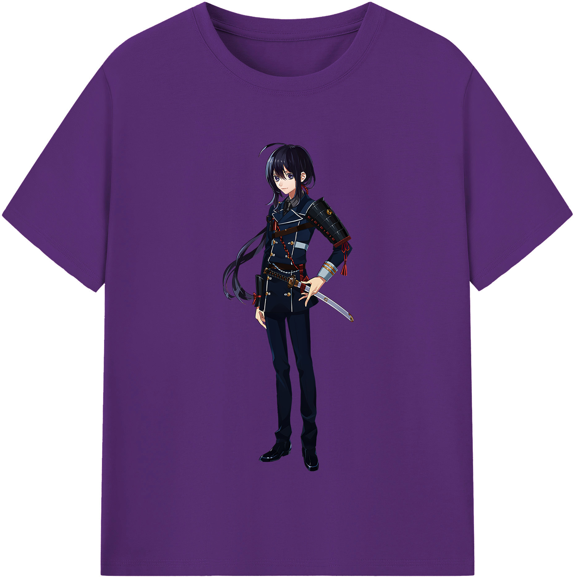 （画像用） 刀剣乱舞 Touken Ranbu 綿100％半袖Tシャツ（フロントプリント）