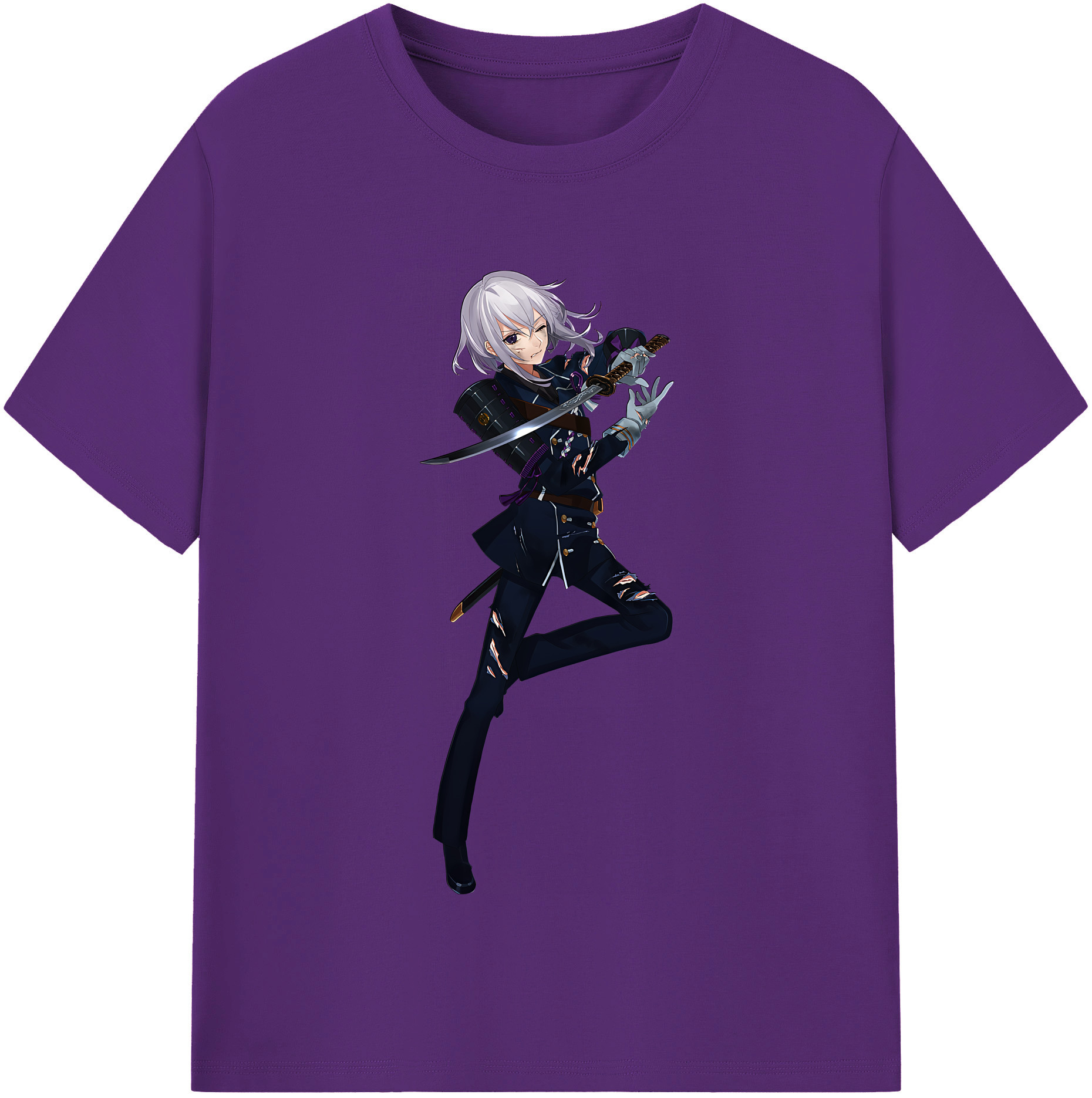 （画像用） 刀剣乱舞 Touken Ranbu 綿100％半袖Tシャツ（フロントプリント）