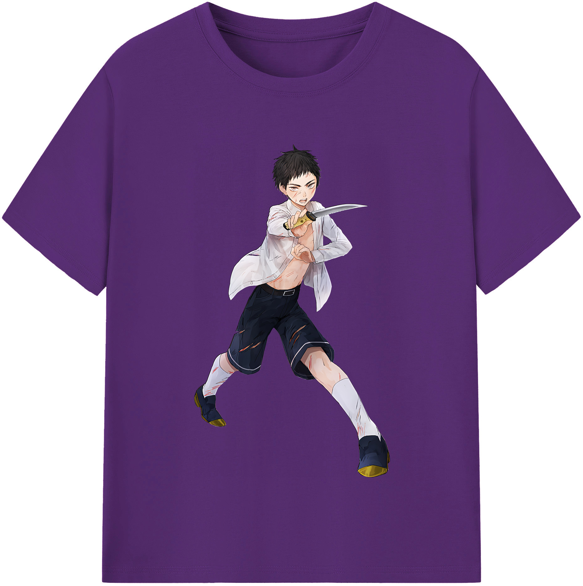 （画像用） 刀剣乱舞 Touken Ranbu 綿100％半袖Tシャツ（フロントプリント）