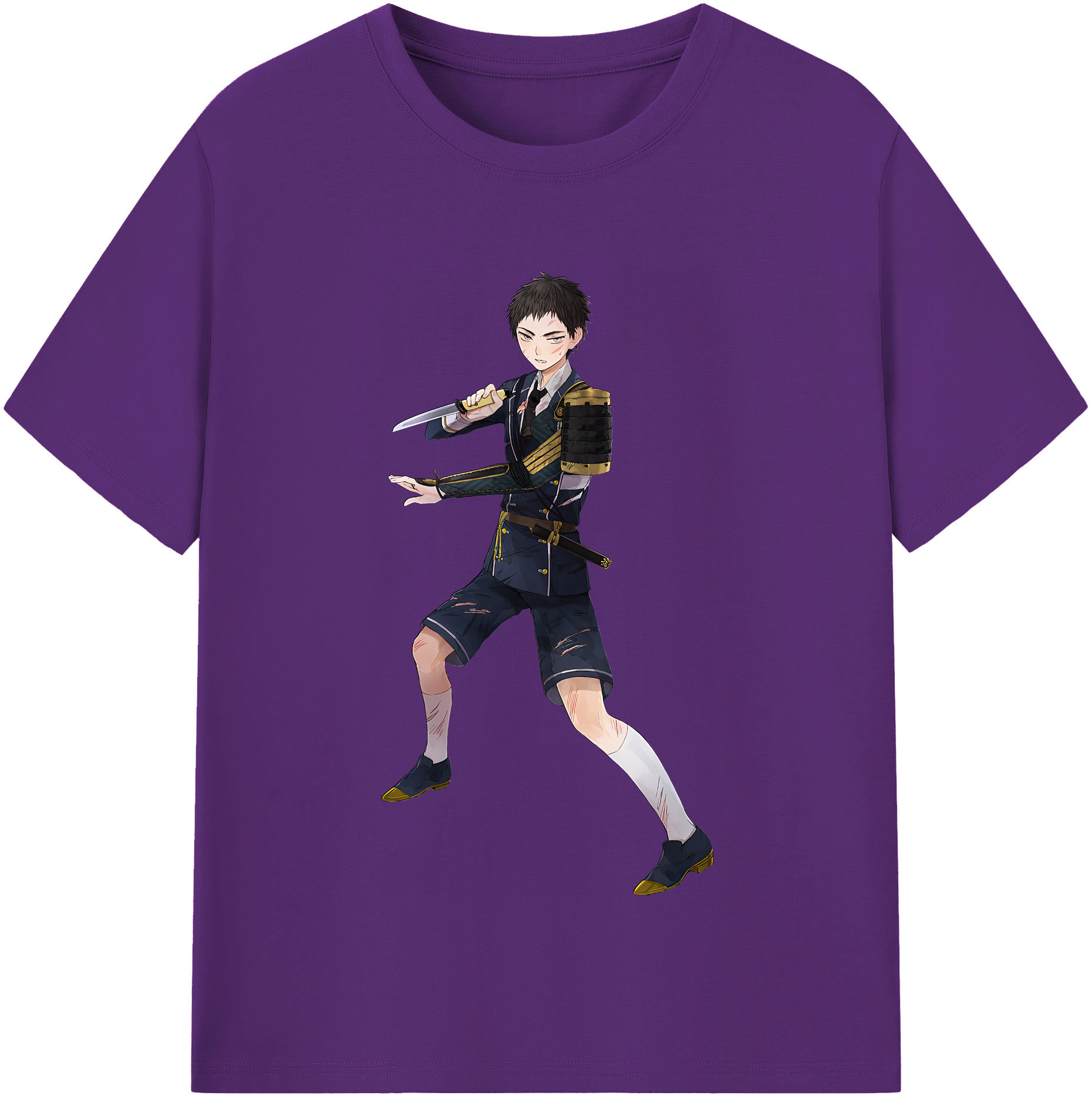 （画像用） 刀剣乱舞 Touken Ranbu 綿100％半袖Tシャツ（フロントプリント）