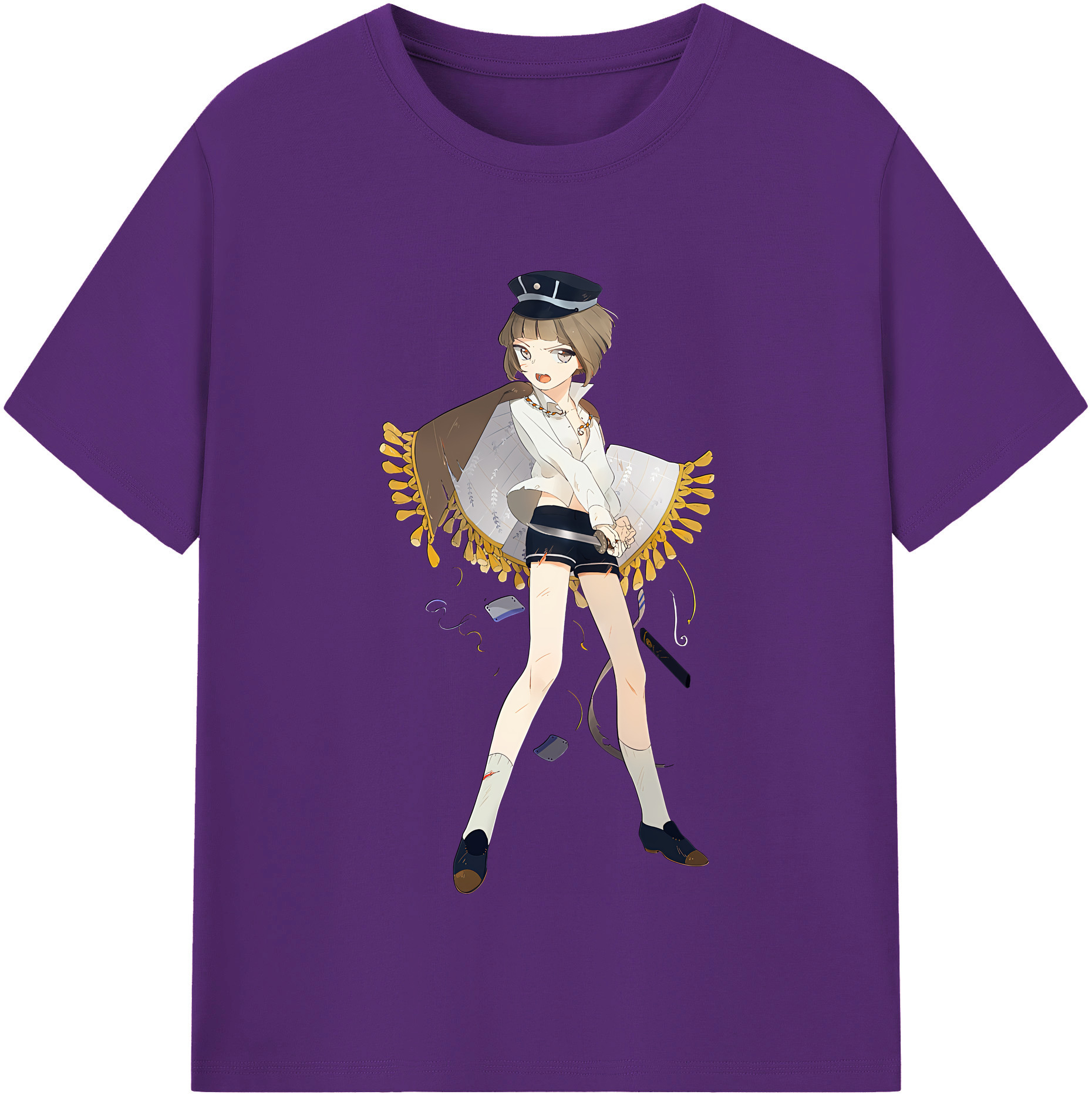 （画像用） 刀剣乱舞 Touken Ranbu 綿100％半袖Tシャツ（フロントプリント）