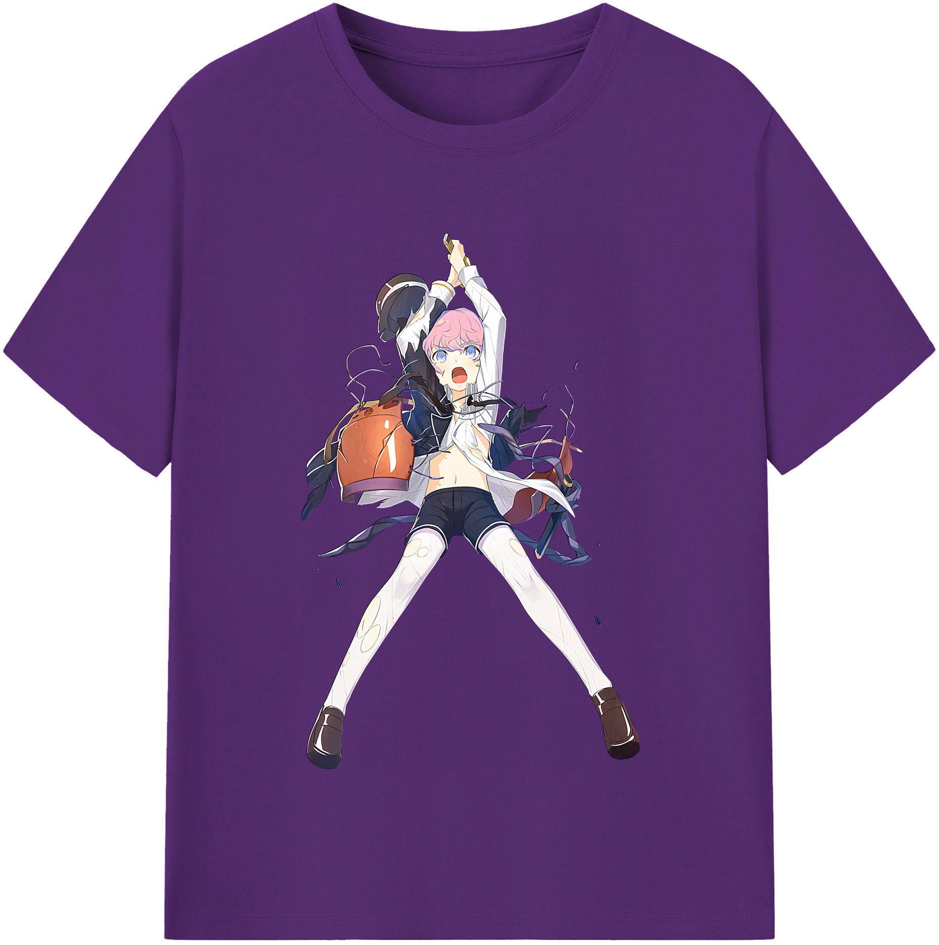 （画像用） 刀剣乱舞 Touken Ranbu 綿100％半袖Tシャツ（フロントプリント）