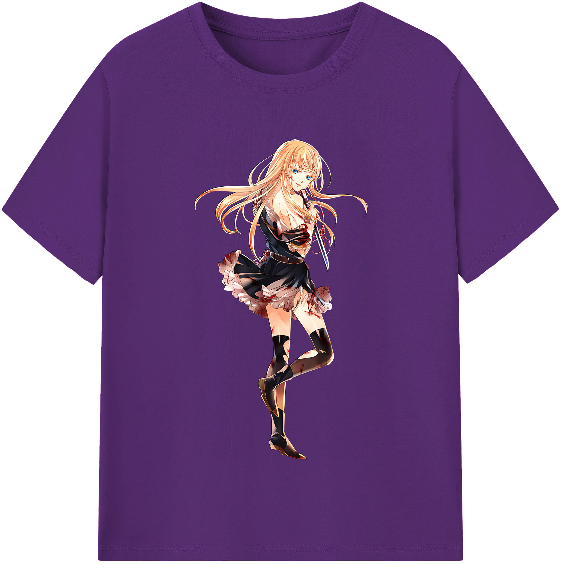 （画像用） 刀剣乱舞 Touken Ranbu 綿100％半袖Tシャツ（フロントプリント）