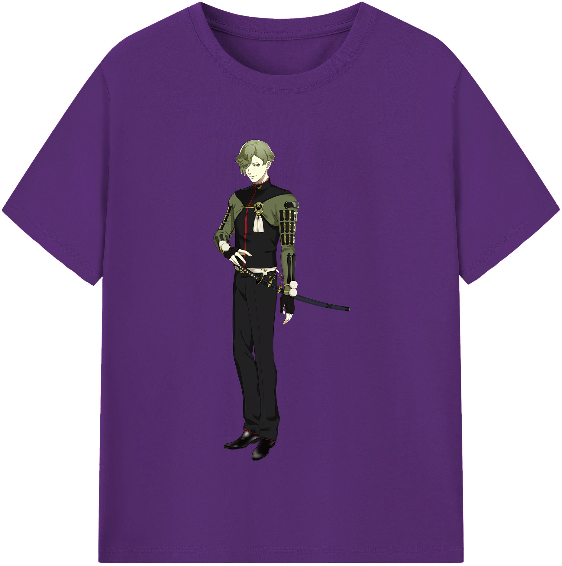 （画像用） 刀剣乱舞 Touken Ranbu 綿100％半袖Tシャツ（フロントプリント）