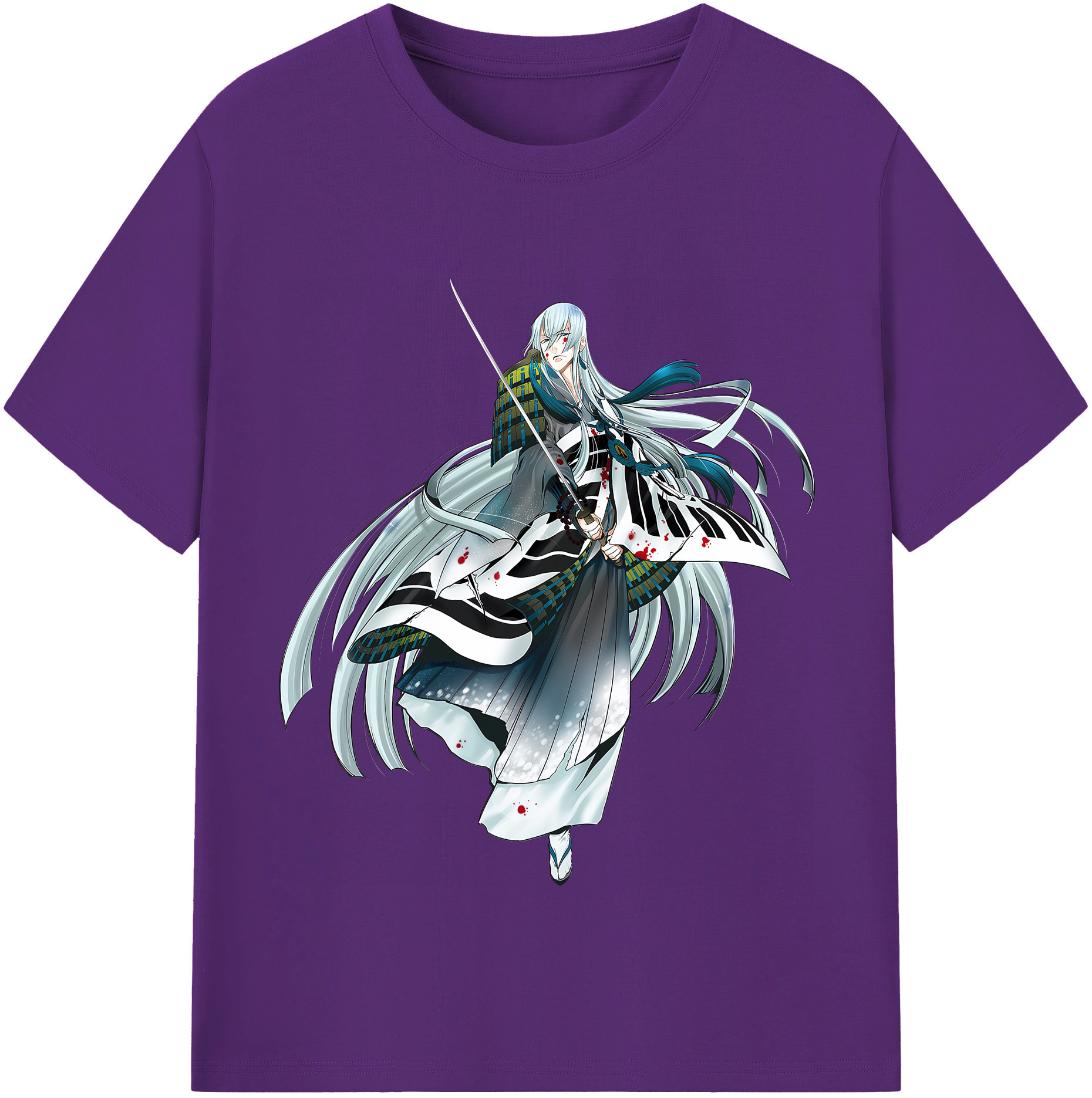 （画像用） 刀剣乱舞 Touken Ranbu 綿100％半袖Tシャツ（フロントプリント）