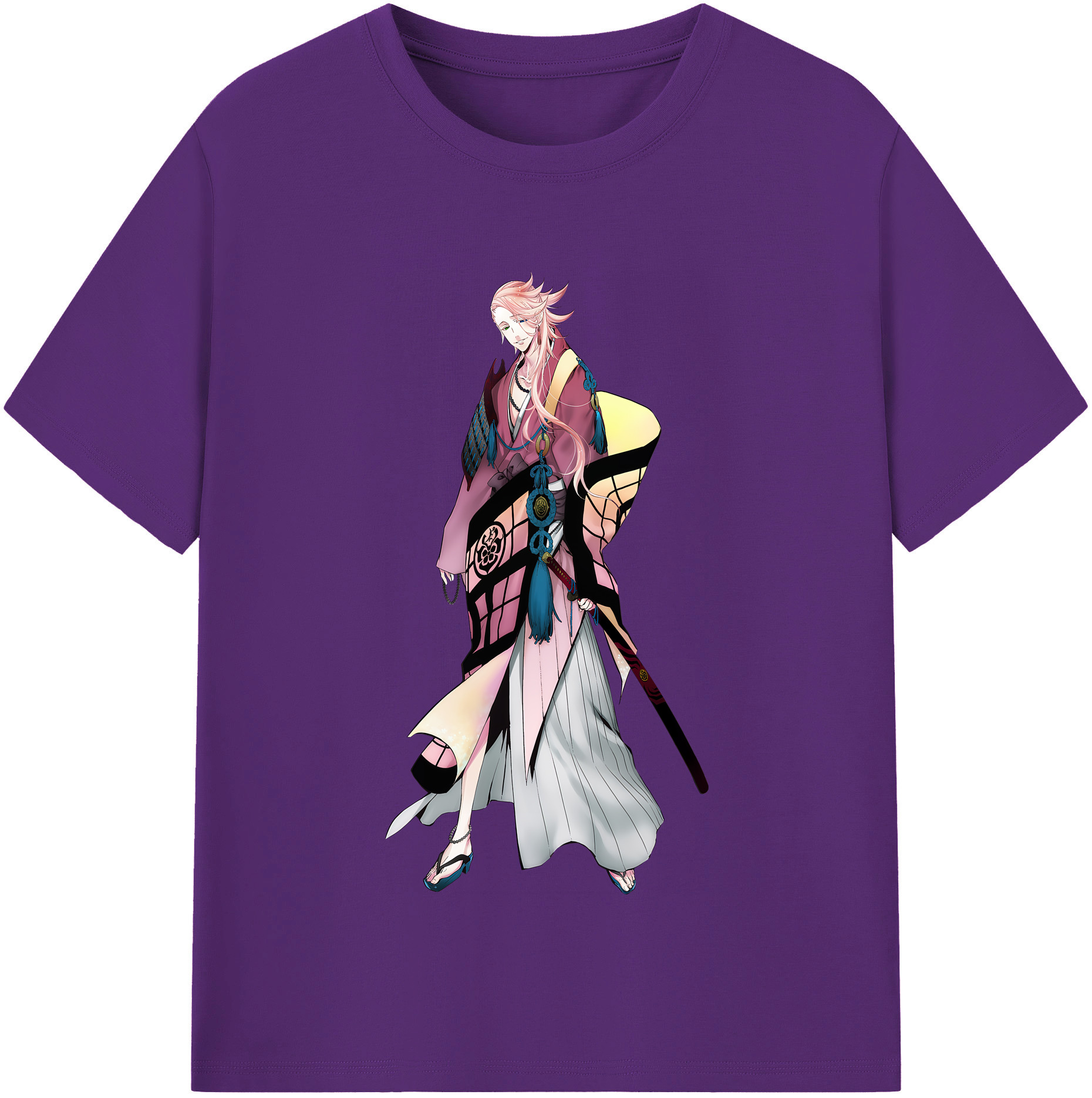 （画像用） 刀剣乱舞 Touken Ranbu 綿100％半袖Tシャツ（フロントプリント）