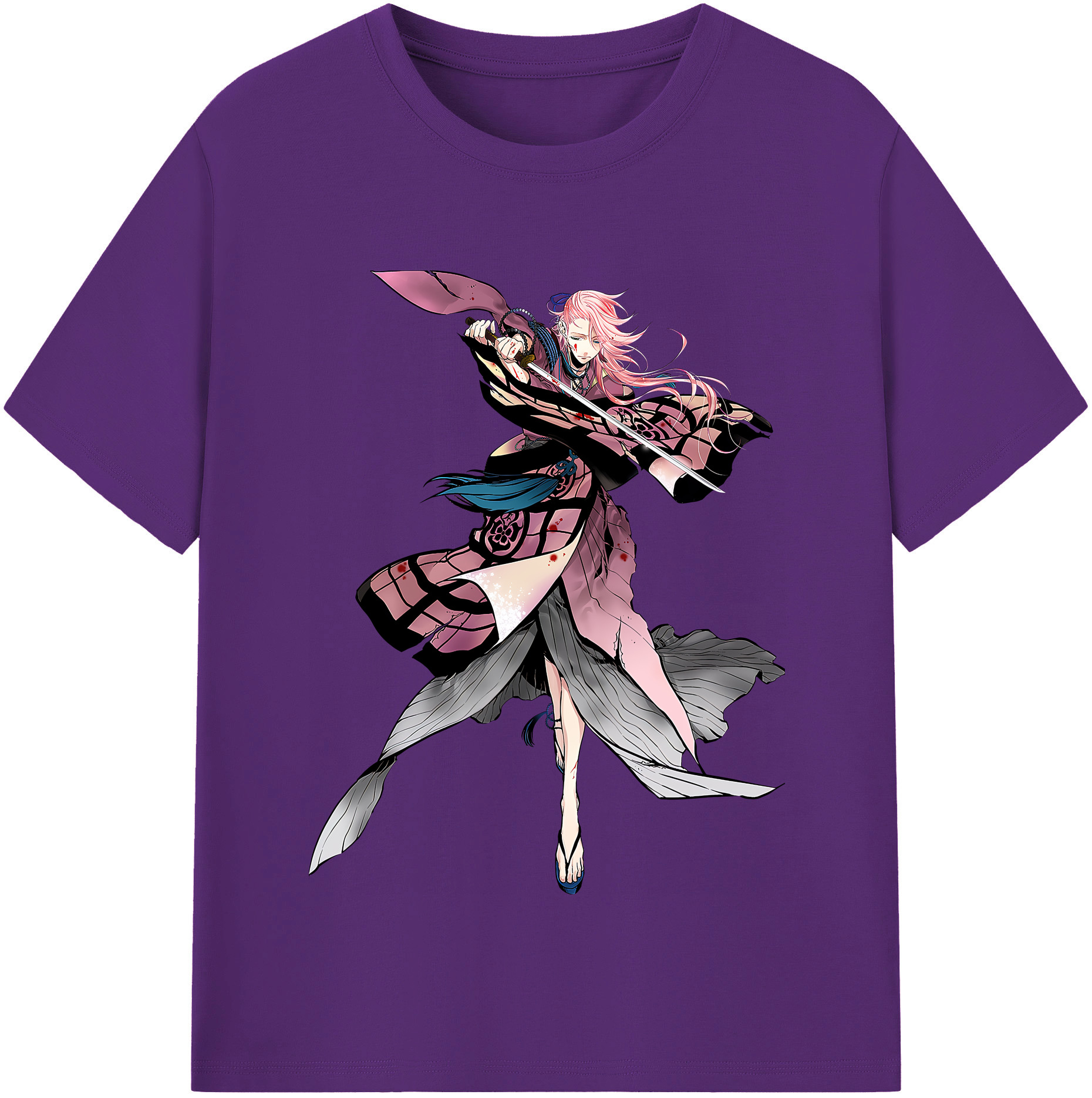 （画像用） 刀剣乱舞 Touken Ranbu 綿100％半袖Tシャツ（フロントプリント）