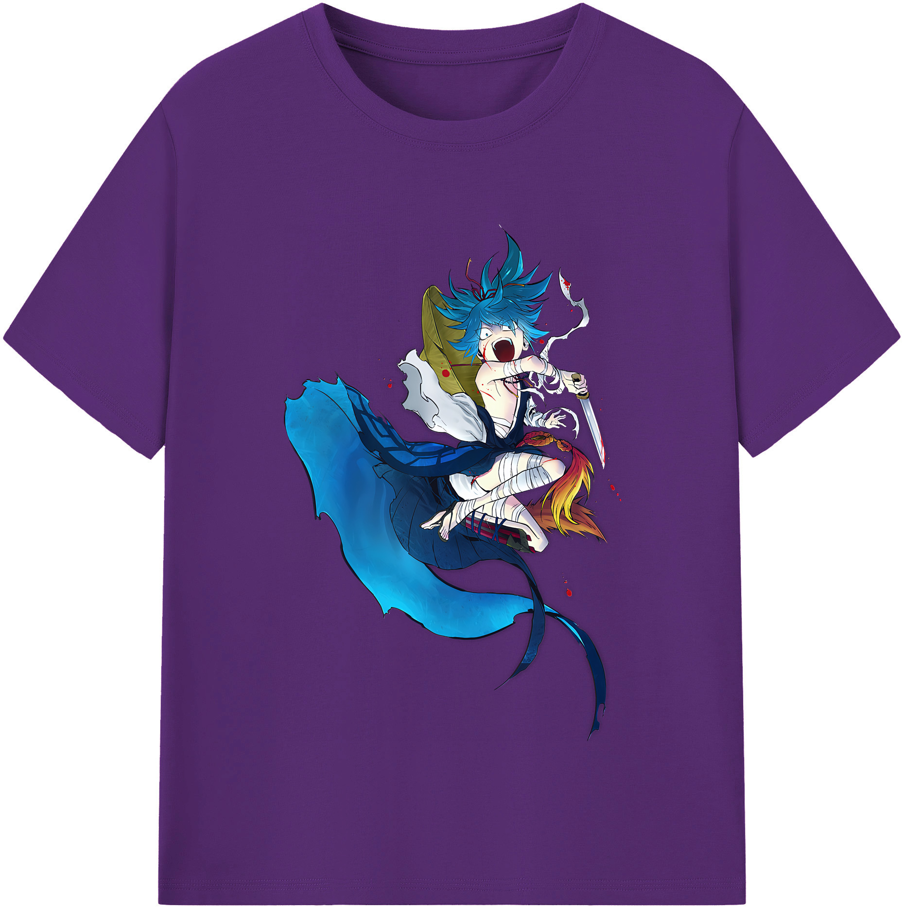 （画像用） 刀剣乱舞 Touken Ranbu 綿100％半袖Tシャツ（フロントプリント）