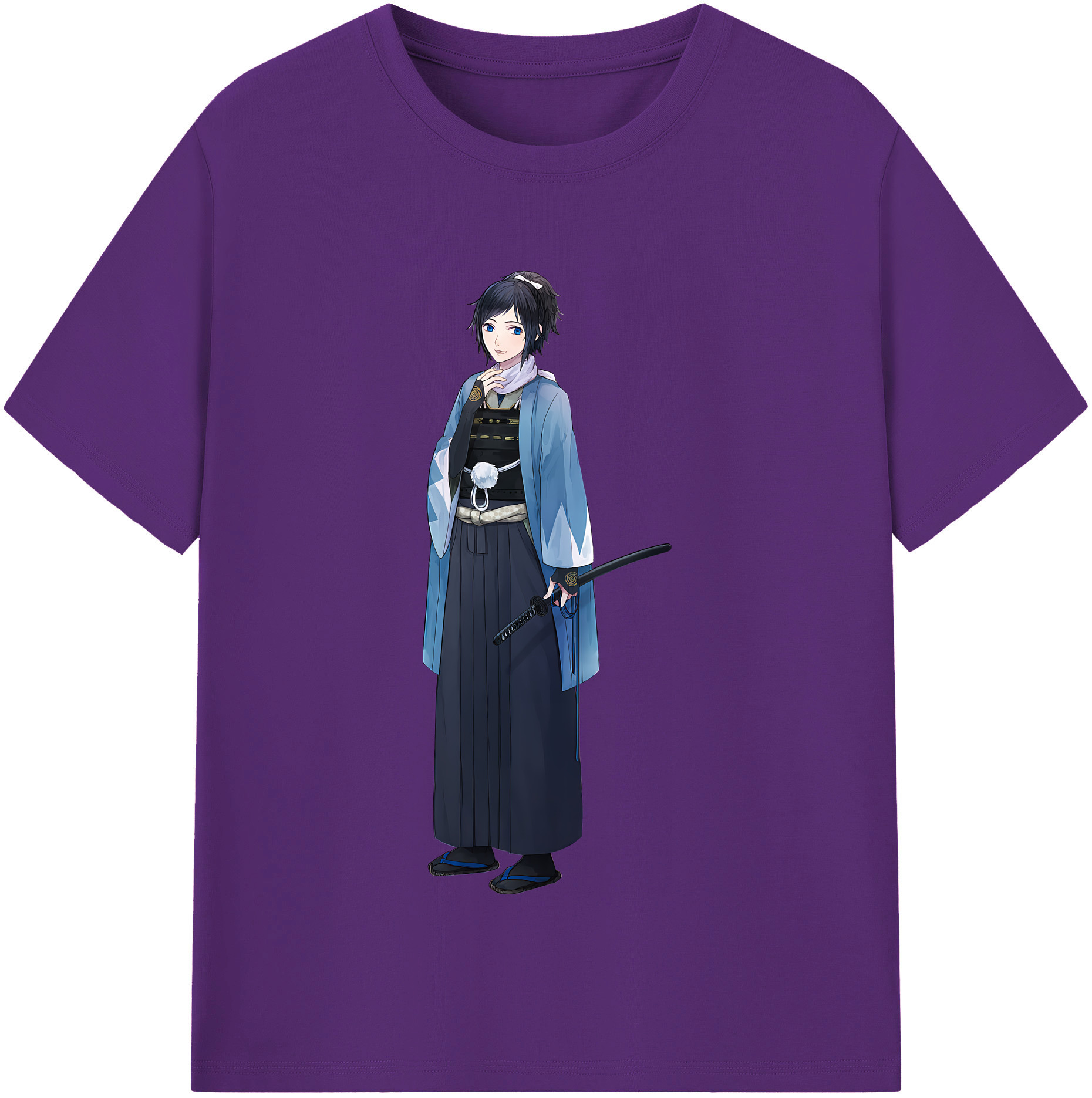 （画像用） 刀剣乱舞 Touken Ranbu 綿100％半袖Tシャツ（フロントプリント）