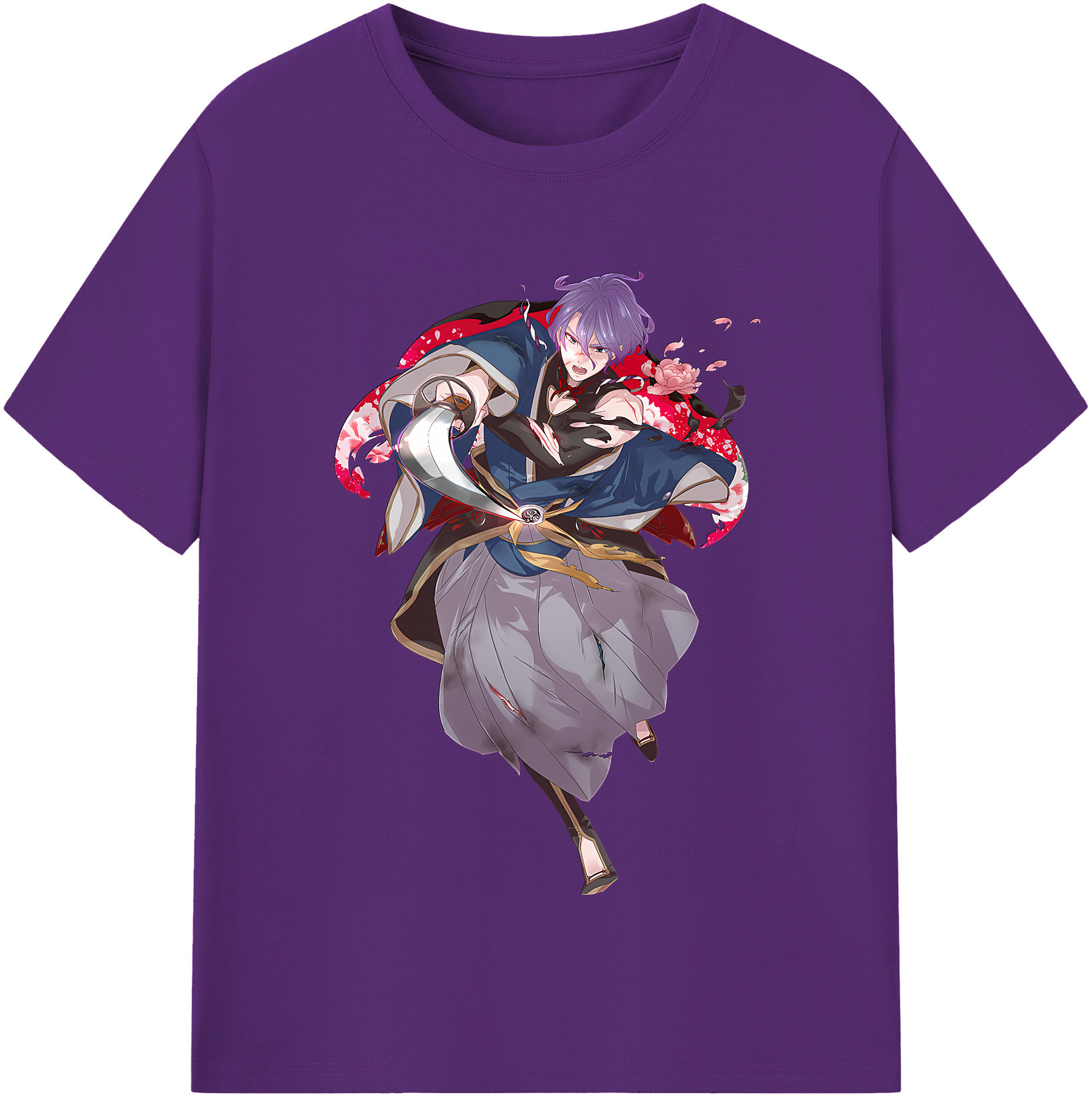 （画像用） 刀剣乱舞 Touken Ranbu 綿100％半袖Tシャツ（フロントプリント）