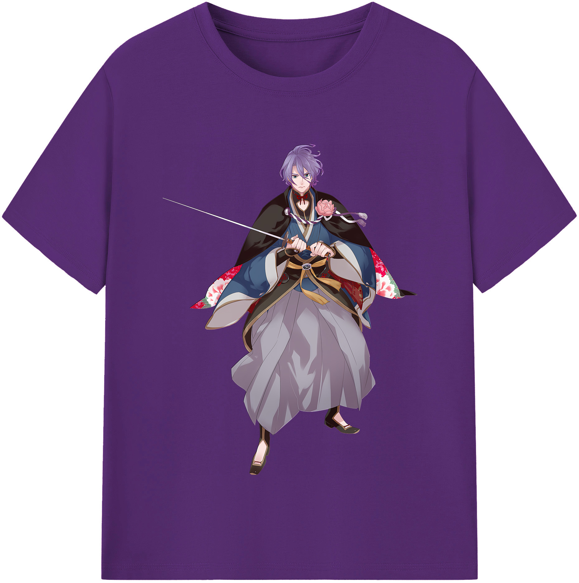 （画像用） 刀剣乱舞 Touken Ranbu 綿100％半袖Tシャツ（フロントプリント）