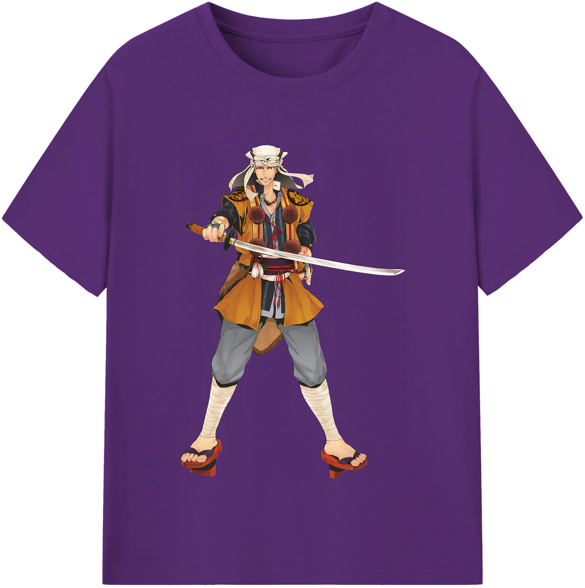 （画像用） 刀剣乱舞 Touken Ranbu 綿100％半袖Tシャツ（フロントプリント）