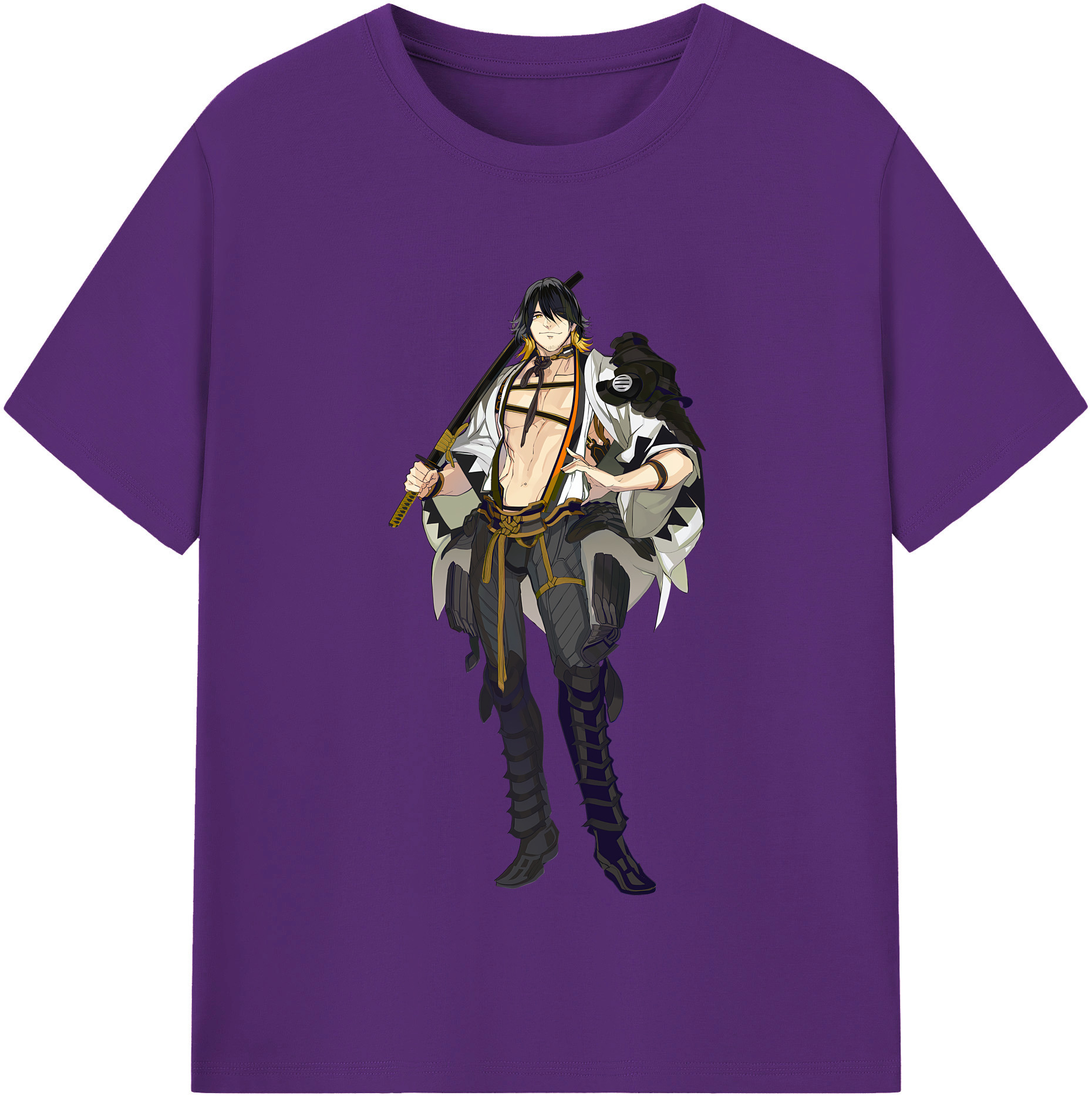 （画像用） 刀剣乱舞 Touken Ranbu 綿100％半袖Tシャツ（フロントプリント）