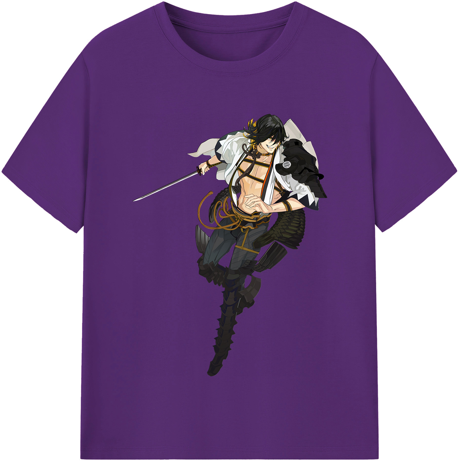（画像用） 刀剣乱舞 Touken Ranbu 綿100％半袖Tシャツ（フロントプリント）