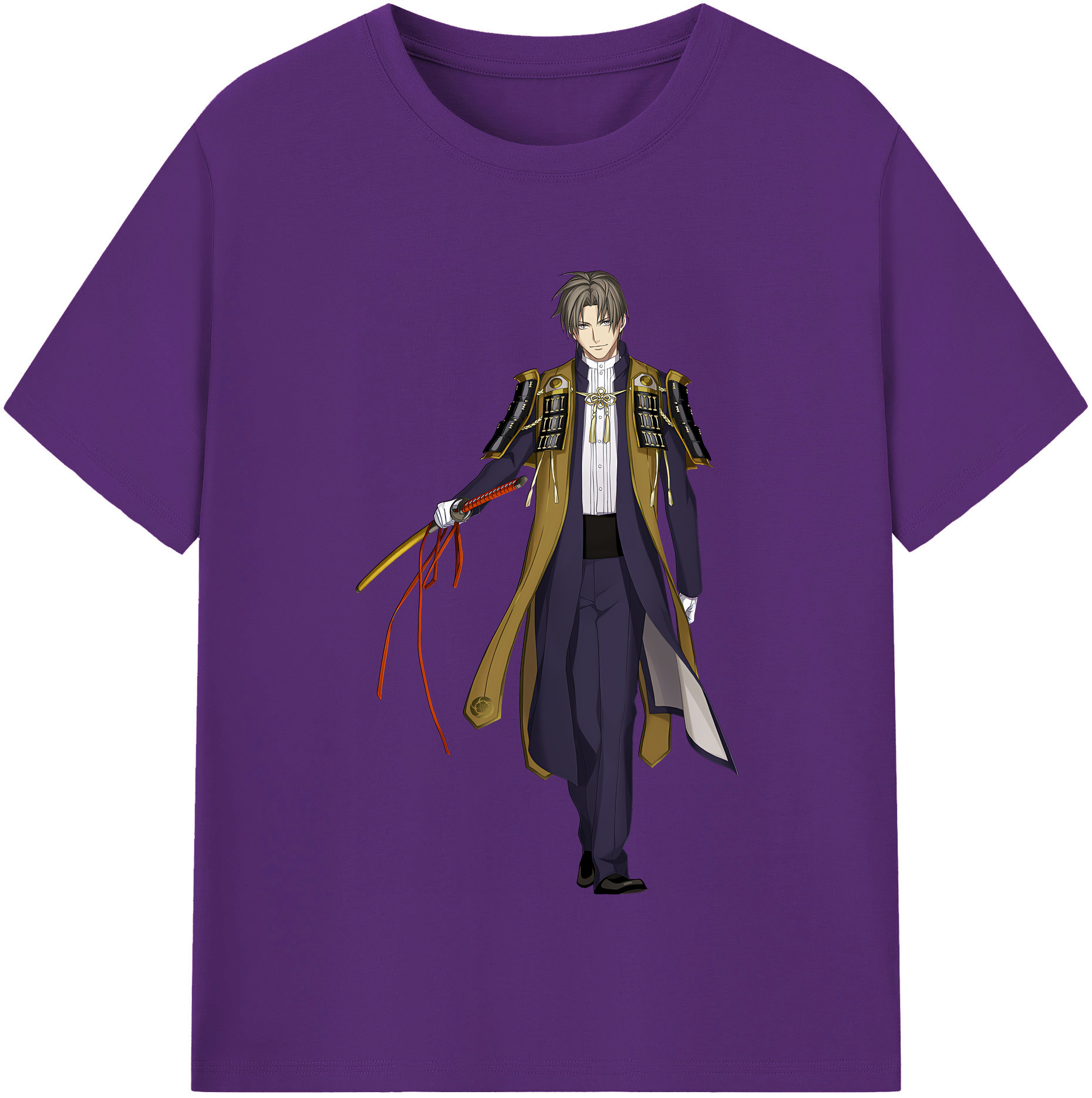 （画像用） 刀剣乱舞 Touken Ranbu 綿100％半袖Tシャツ（フロントプリント）