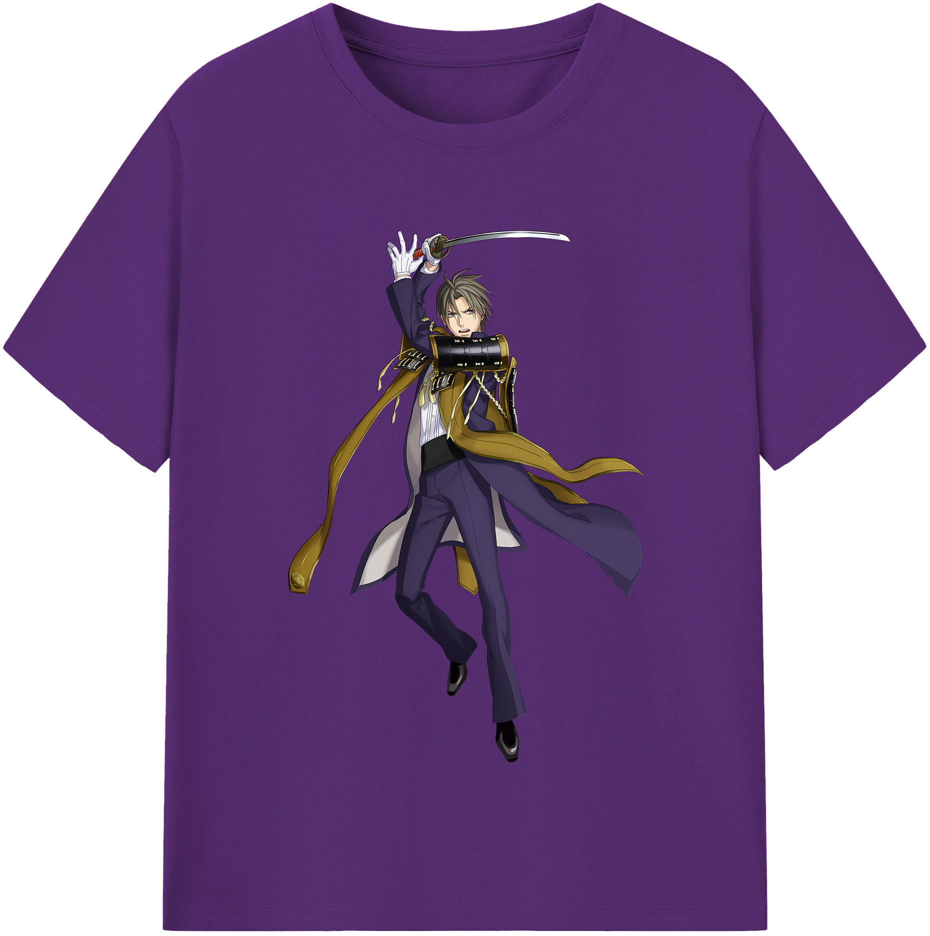 （画像用） 刀剣乱舞 Touken Ranbu 綿100％半袖Tシャツ（フロントプリント）