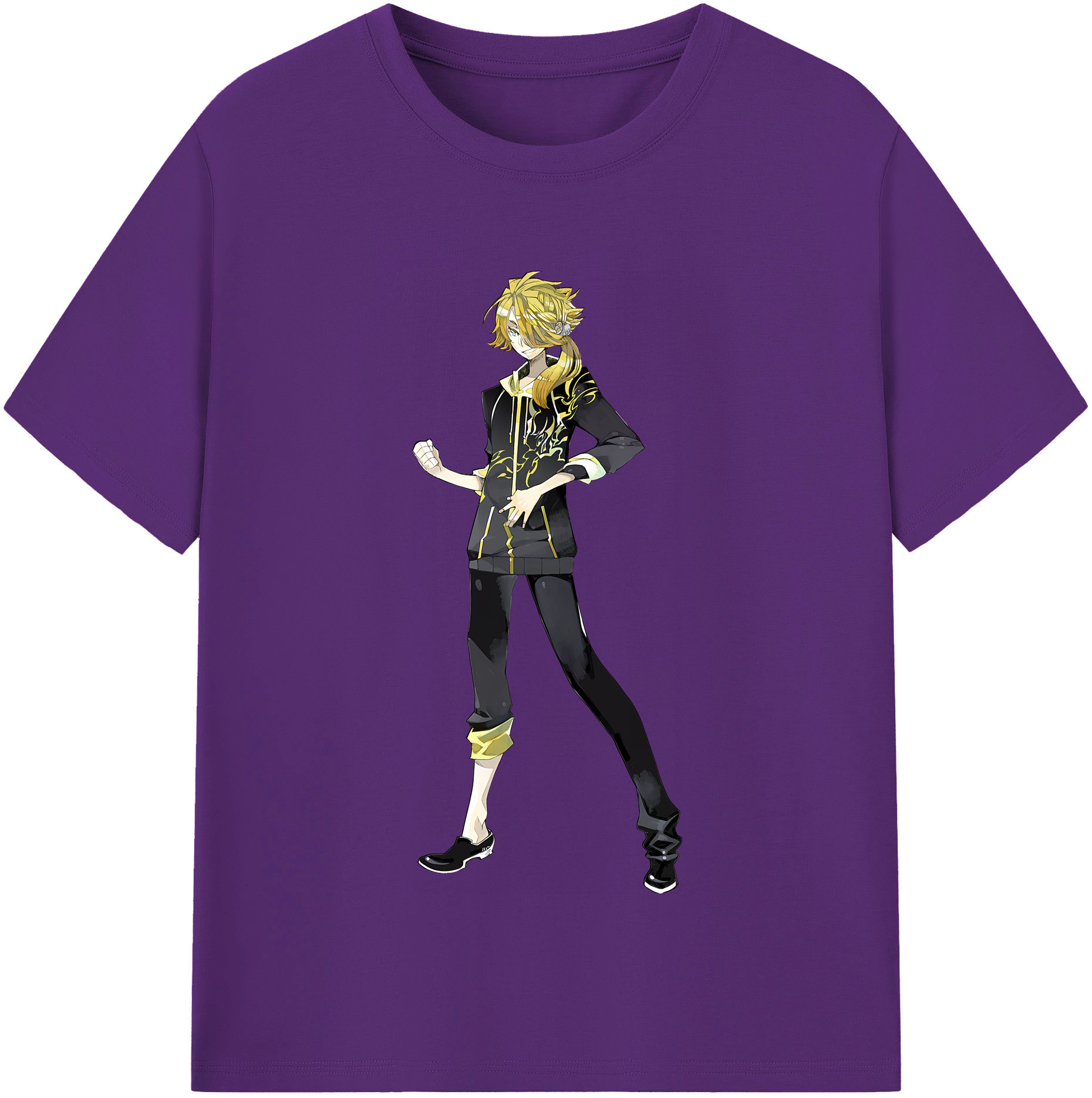 （画像用） 刀剣乱舞 Touken Ranbu 綿100％半袖Tシャツ（フロントプリント）
