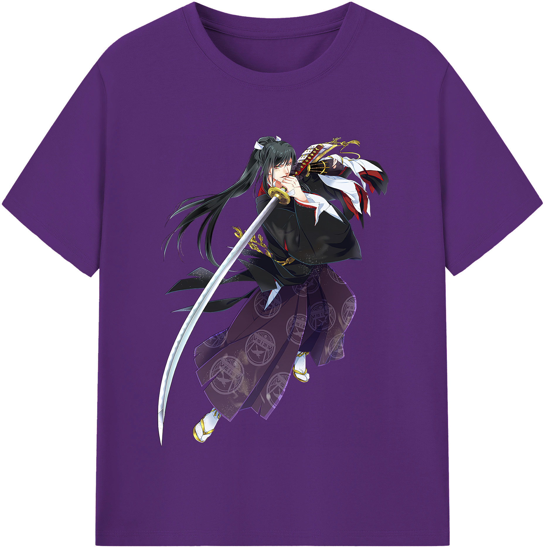（画像用） 刀剣乱舞 Touken Ranbu 綿100％半袖Tシャツ（フロントプリント）
