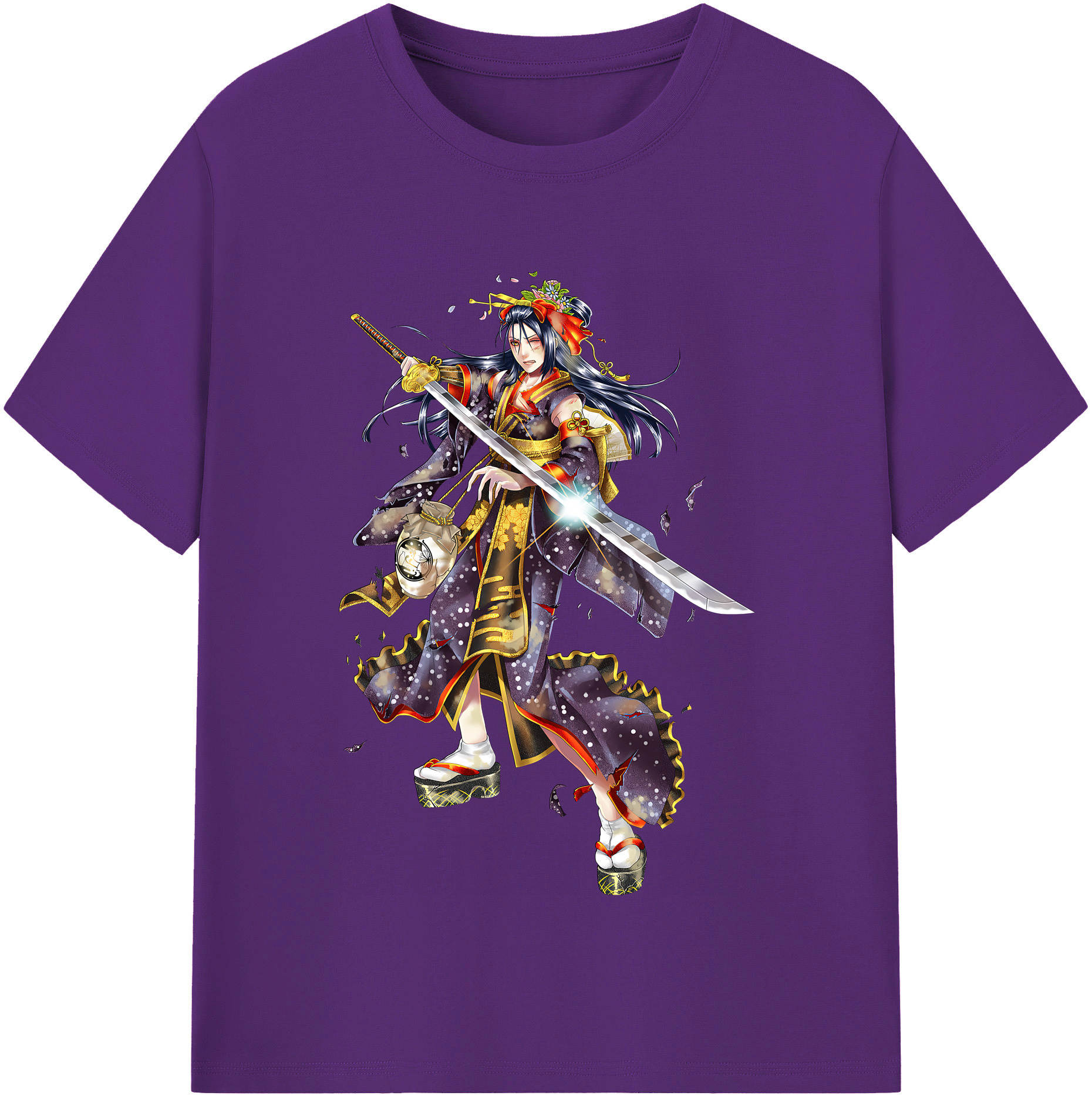（画像用） 刀剣乱舞 Touken Ranbu 綿100％半袖Tシャツ（フロントプリント）
