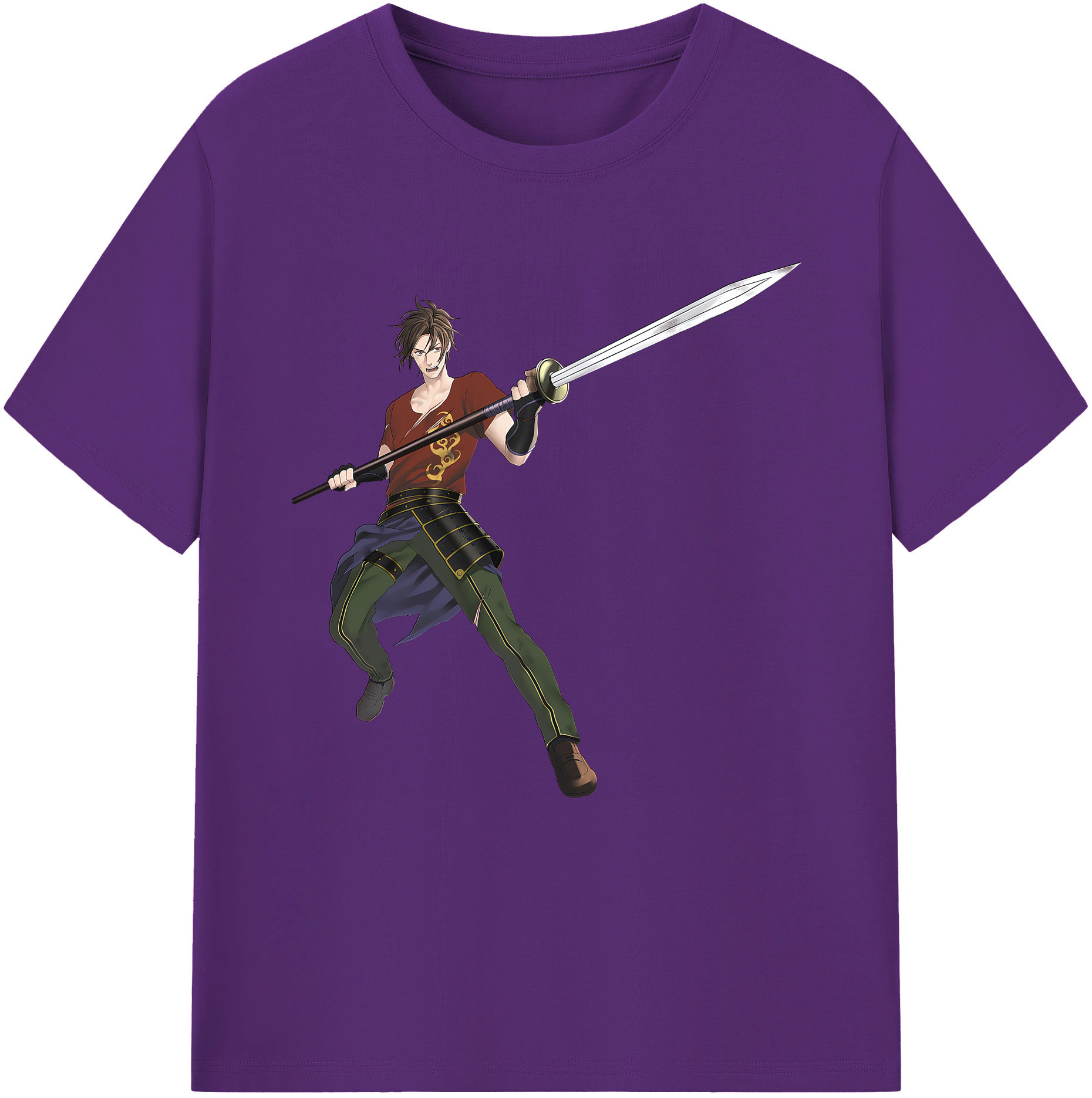 （画像用） 刀剣乱舞 Touken Ranbu 綿100％半袖Tシャツ（フロントプリント）