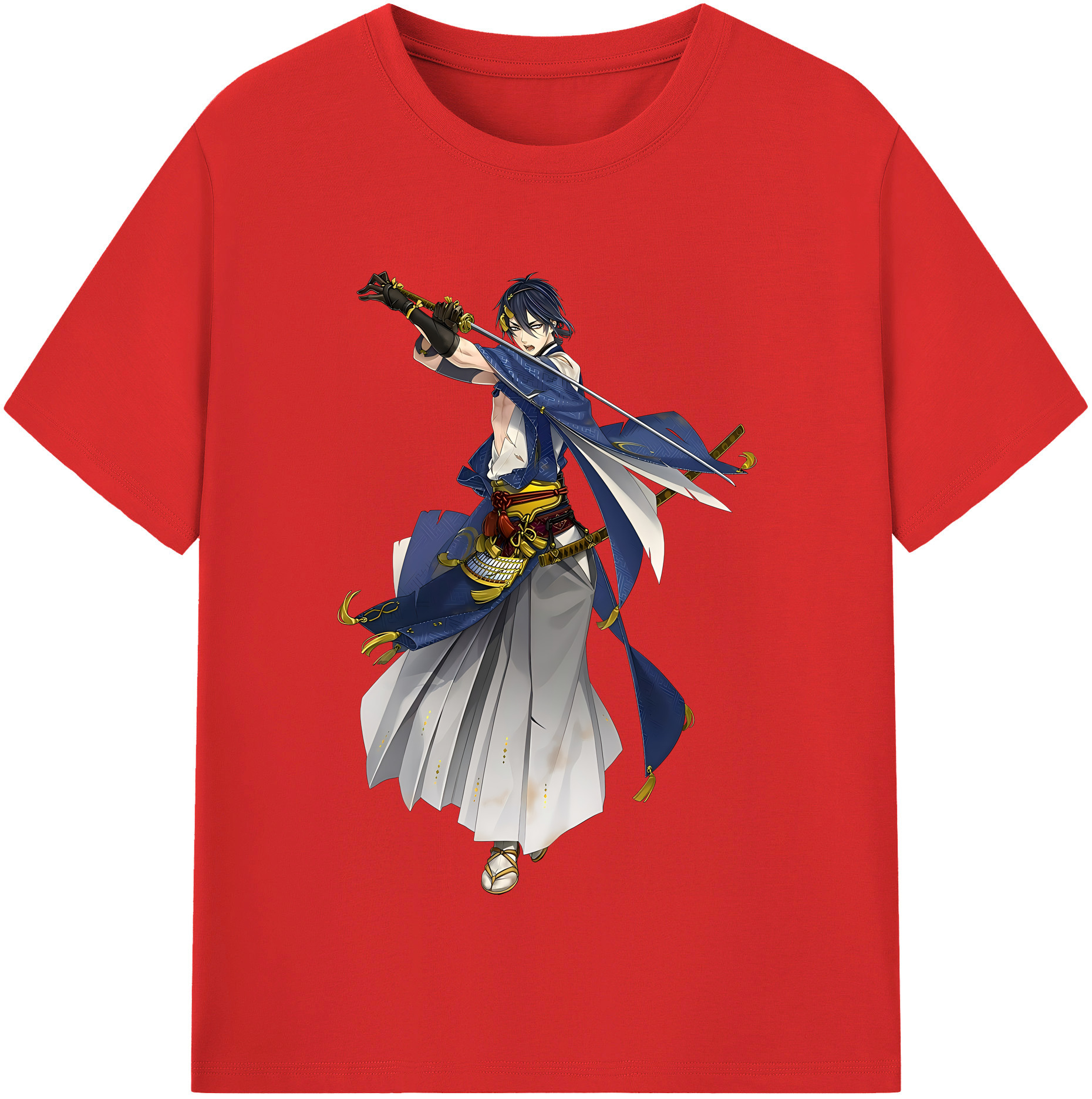 （画像用） 刀剣乱舞 Touken Ranbu 綿100％半袖Tシャツ（フロントプリント）