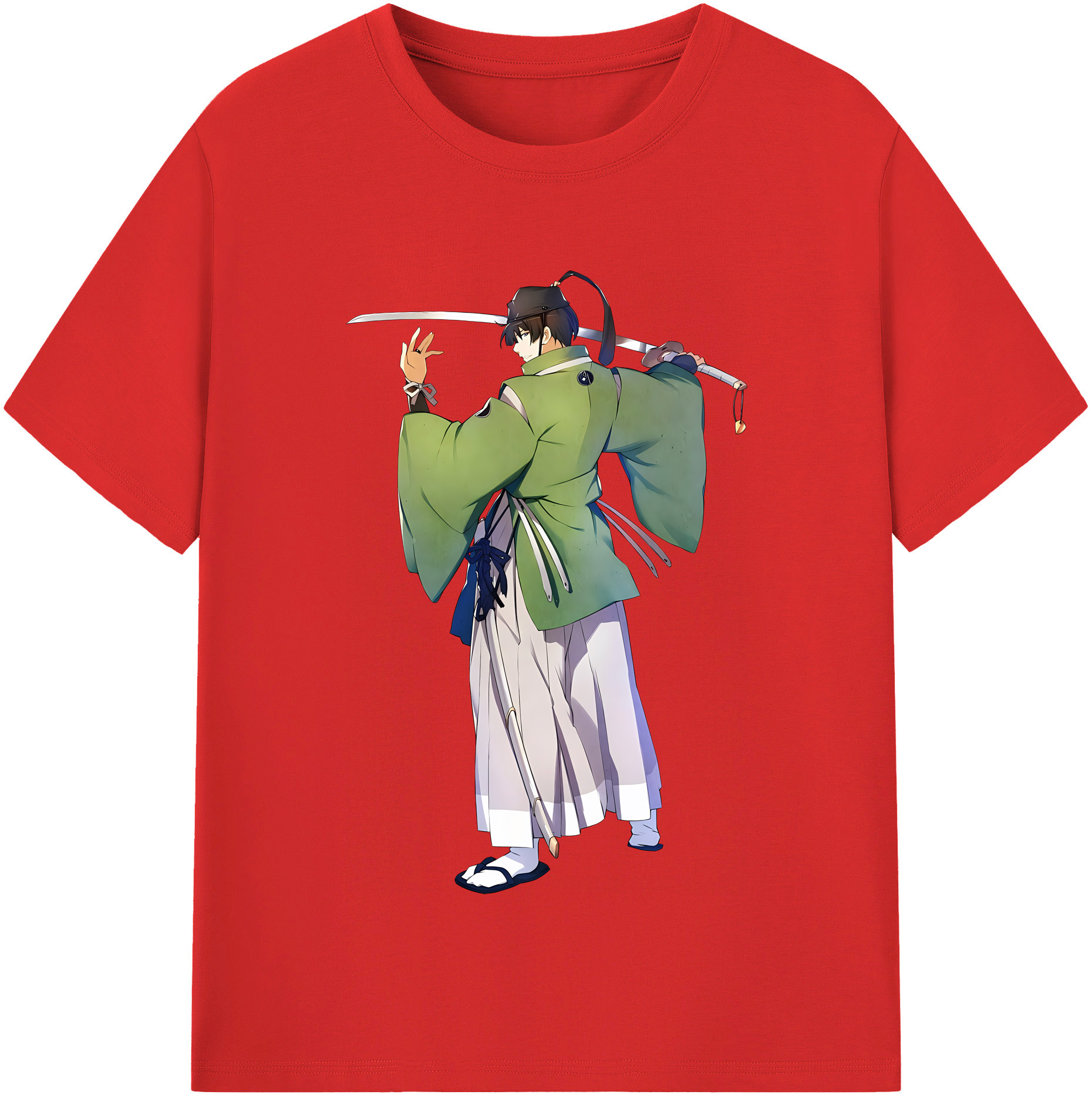 （画像用） 刀剣乱舞 Touken Ranbu 綿100％半袖Tシャツ（フロントプリント）