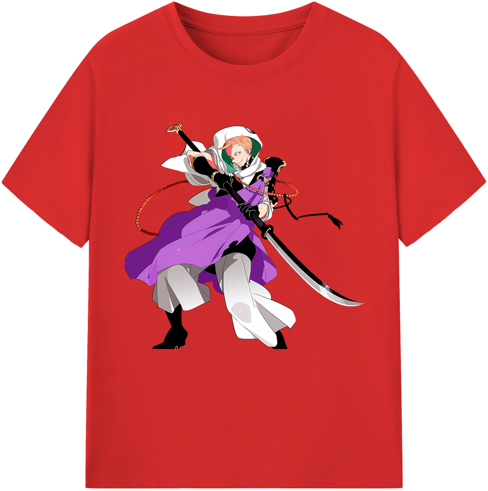 （画像用） 刀剣乱舞 Touken Ranbu 綿100％半袖Tシャツ（フロントプリント）