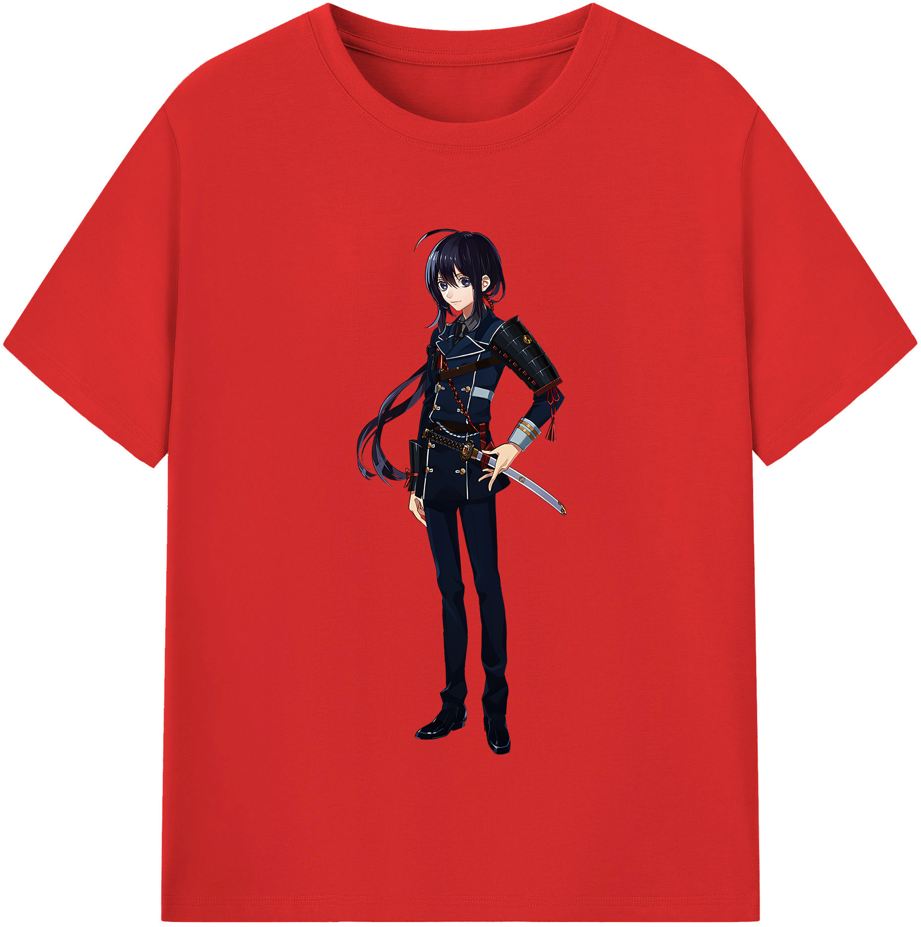 （画像用） 刀剣乱舞 Touken Ranbu 綿100％半袖Tシャツ（フロントプリント）
