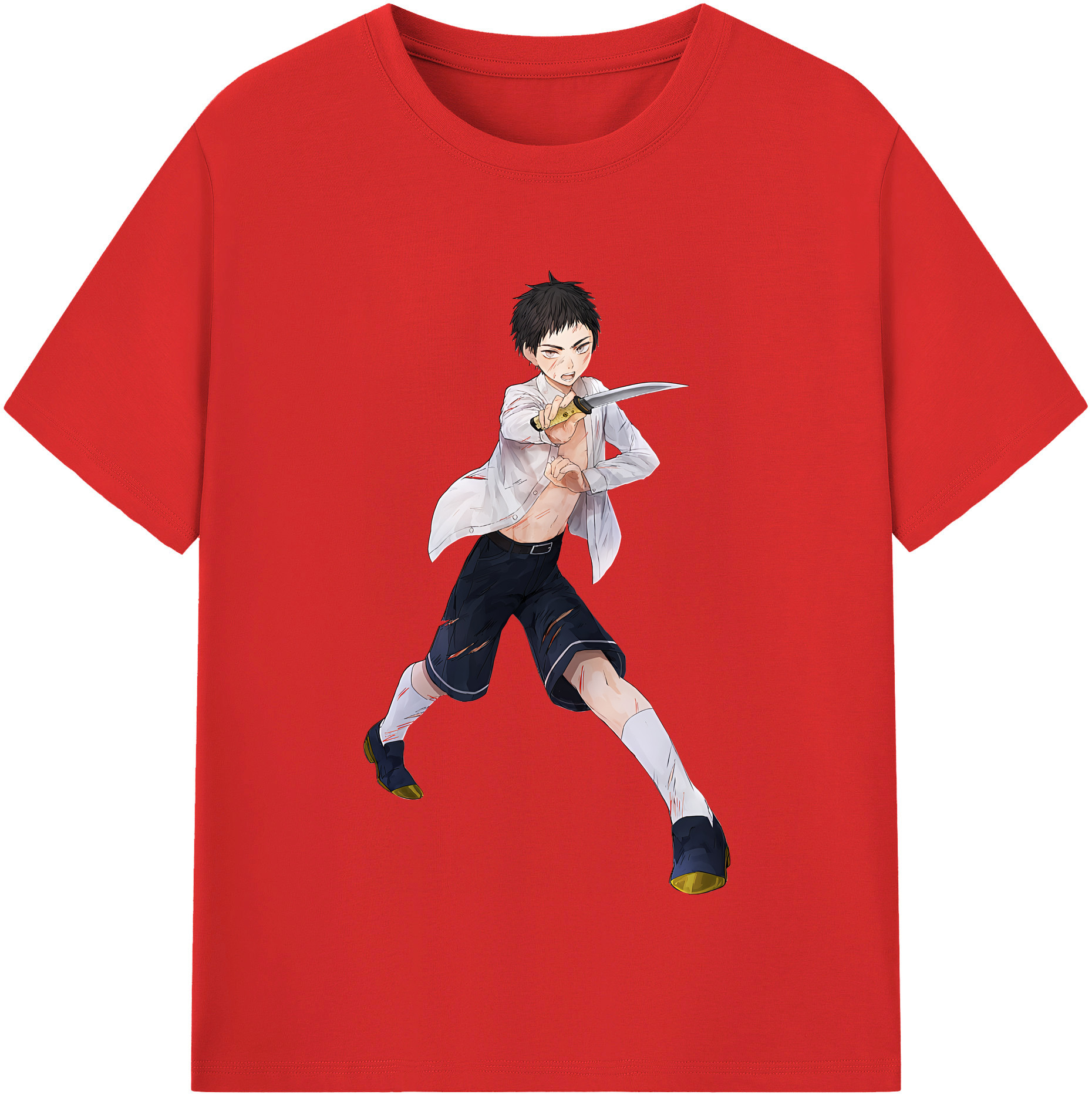 （画像用） 刀剣乱舞 Touken Ranbu 綿100％半袖Tシャツ（フロントプリント）