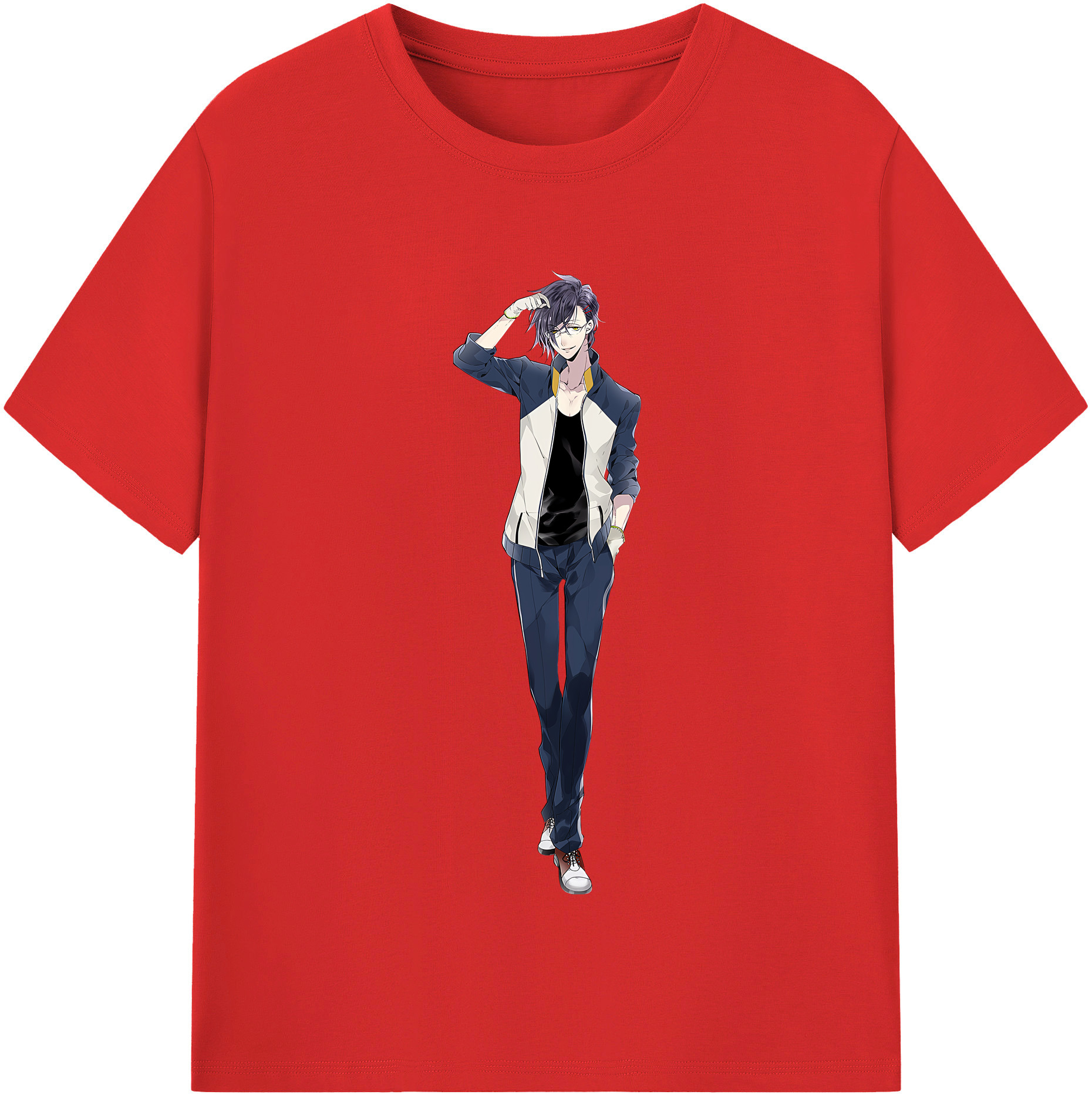 （画像用） 刀剣乱舞 Touken Ranbu 綿100％半袖Tシャツ（フロントプリント）