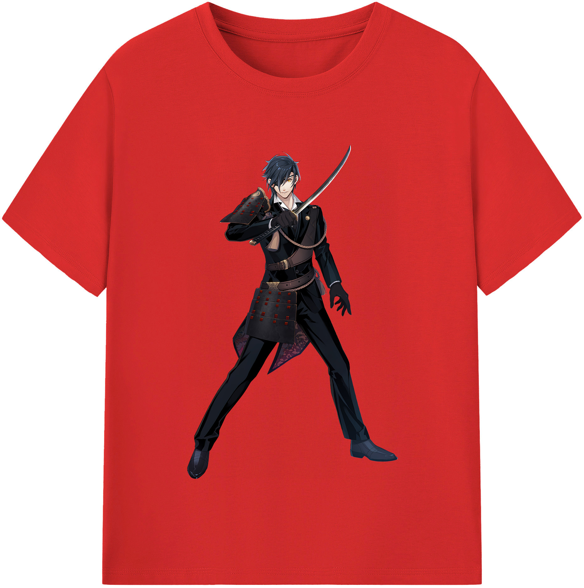 （画像用） 刀剣乱舞 Touken Ranbu 綿100％半袖Tシャツ（フロントプリント）
