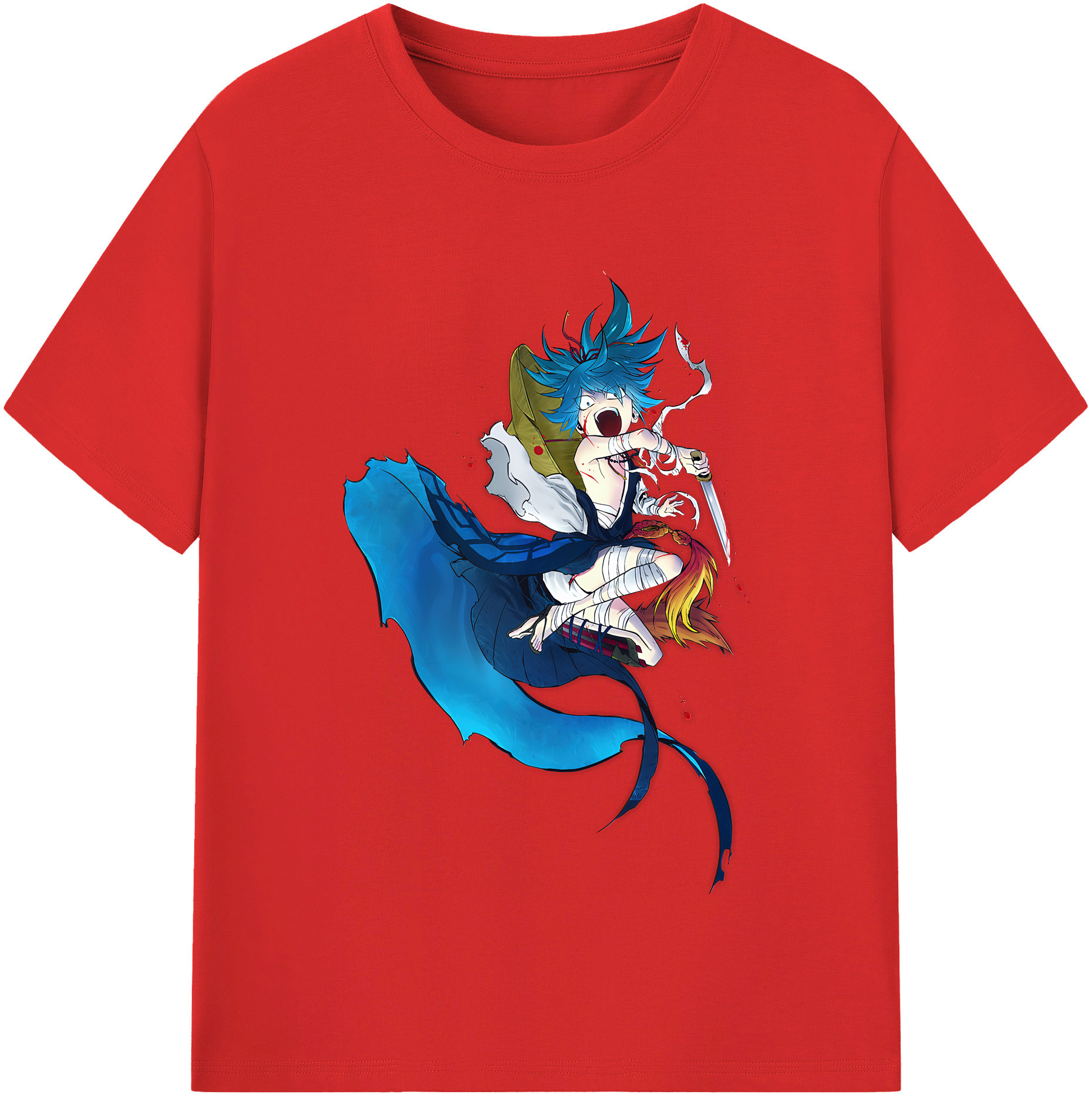 （画像用） 刀剣乱舞 Touken Ranbu 綿100％半袖Tシャツ（フロントプリント）