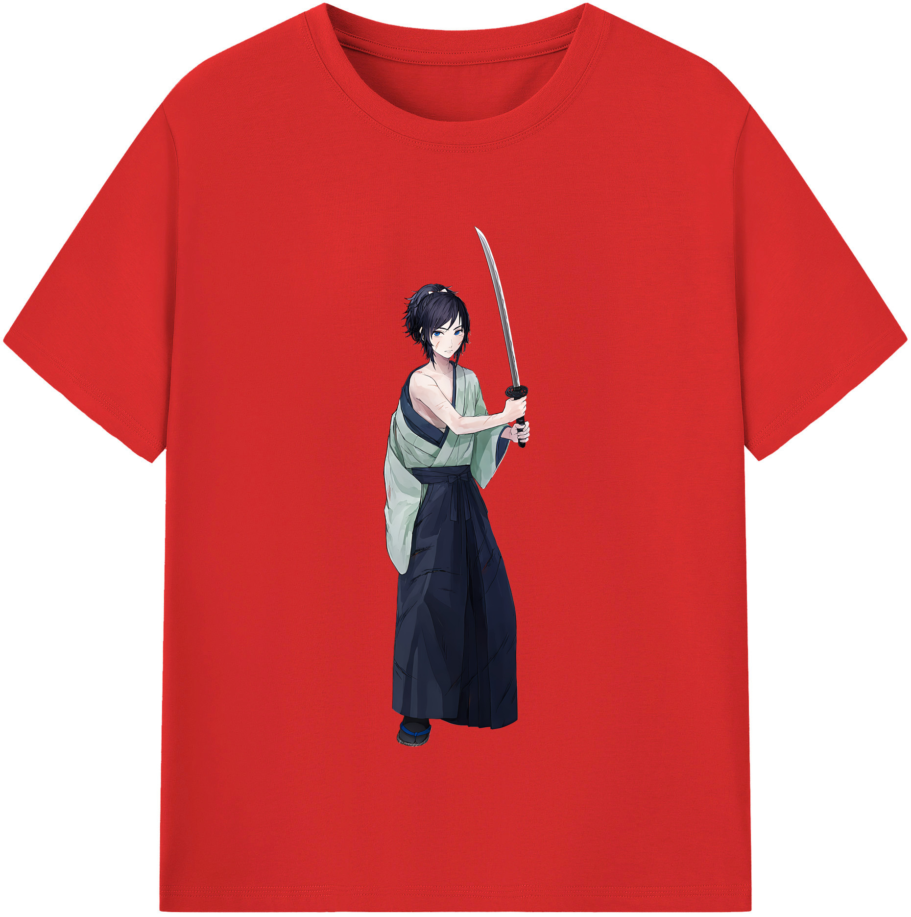（画像用） 刀剣乱舞 Touken Ranbu 綿100％半袖Tシャツ（フロントプリント）