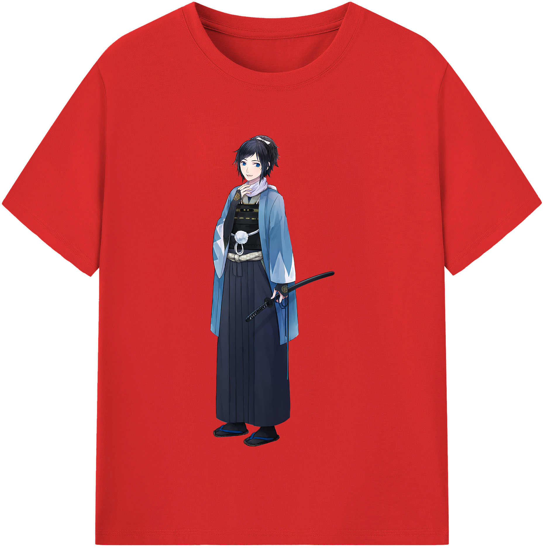 （画像用） 刀剣乱舞 Touken Ranbu 綿100％半袖Tシャツ（フロントプリント）