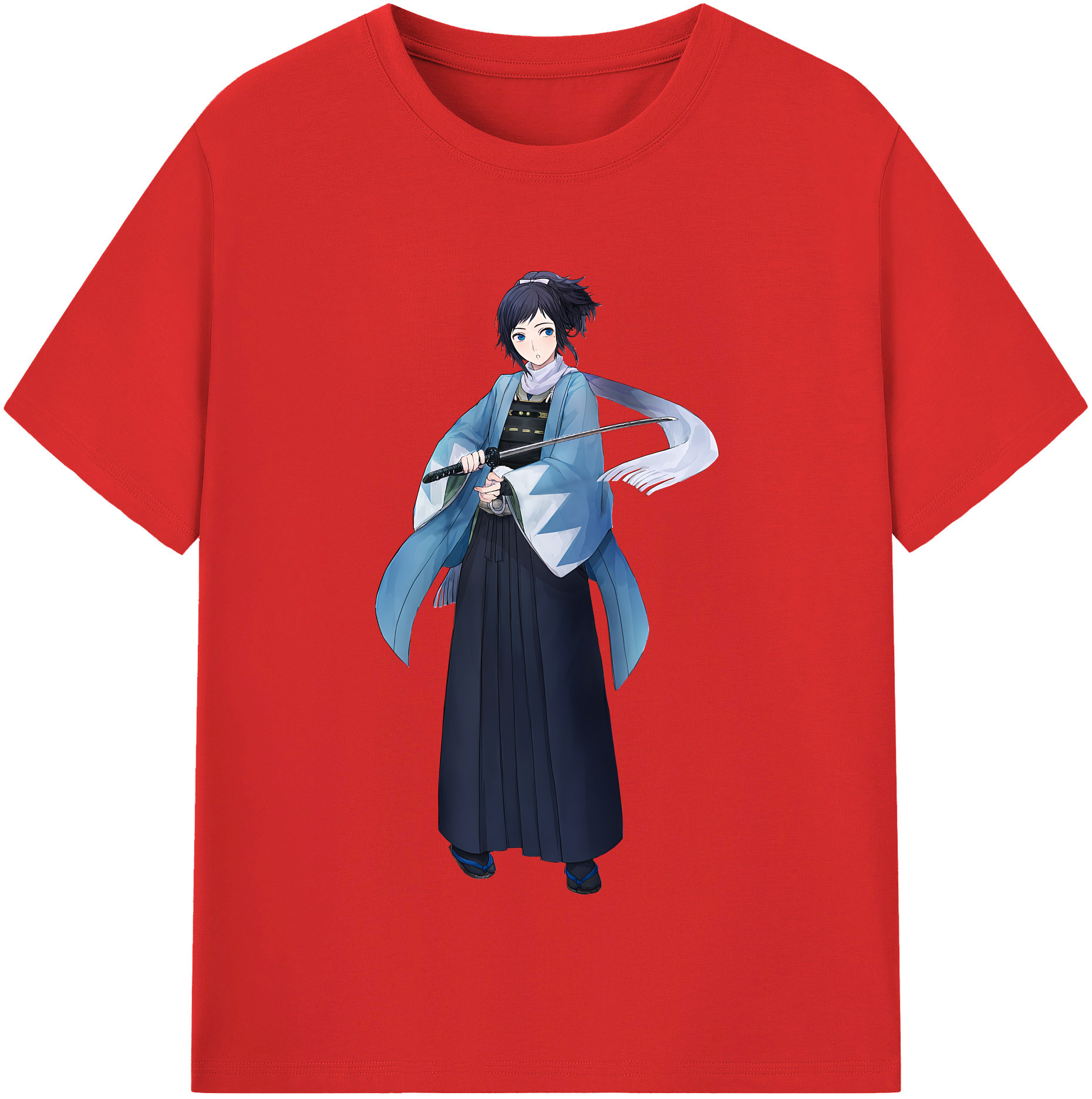 （画像用） 刀剣乱舞 Touken Ranbu 綿100％半袖Tシャツ（フロントプリント）