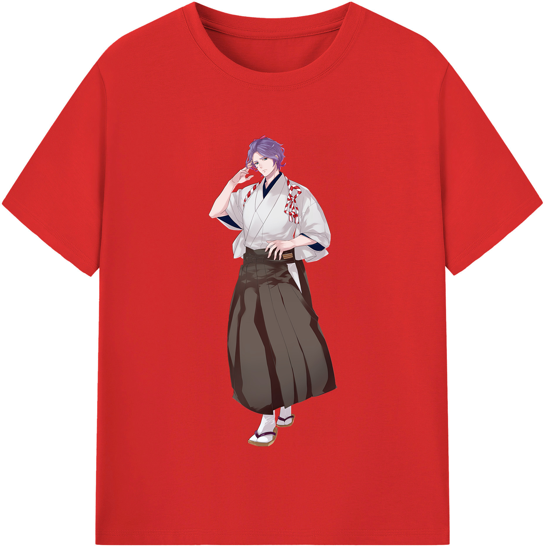 （画像用） 刀剣乱舞 Touken Ranbu 綿100％半袖Tシャツ（フロントプリント）