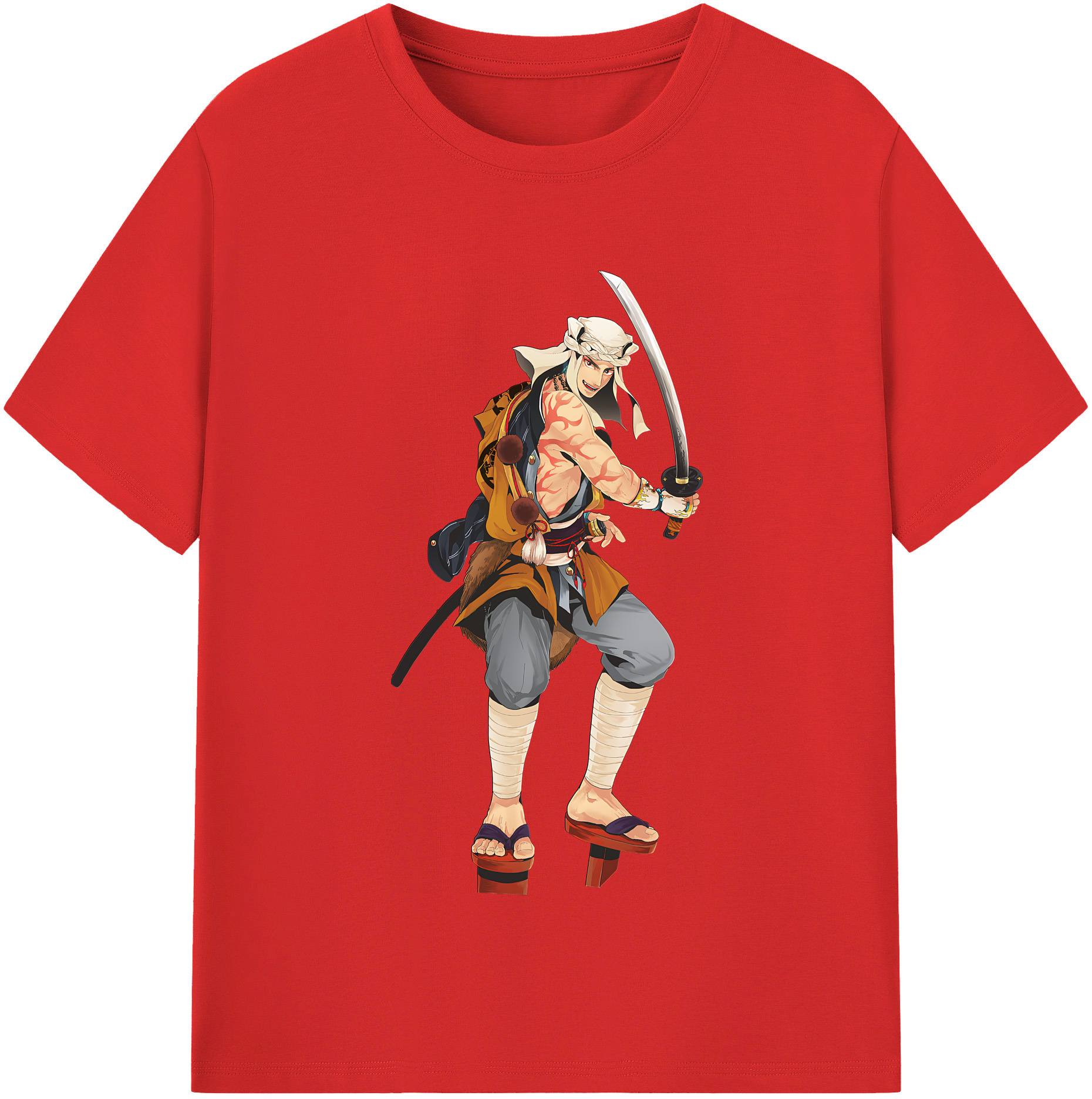 （画像用） 刀剣乱舞 Touken Ranbu 綿100％半袖Tシャツ（フロントプリント）