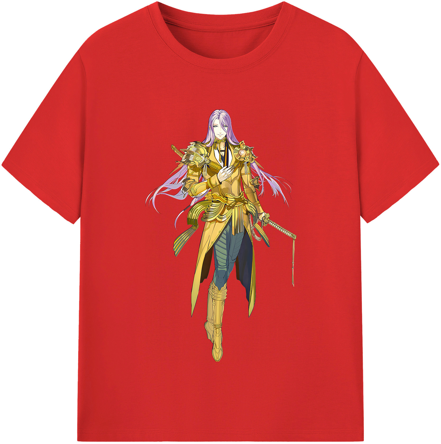 （画像用） 刀剣乱舞 Touken Ranbu 綿100％半袖Tシャツ（フロントプリント）
