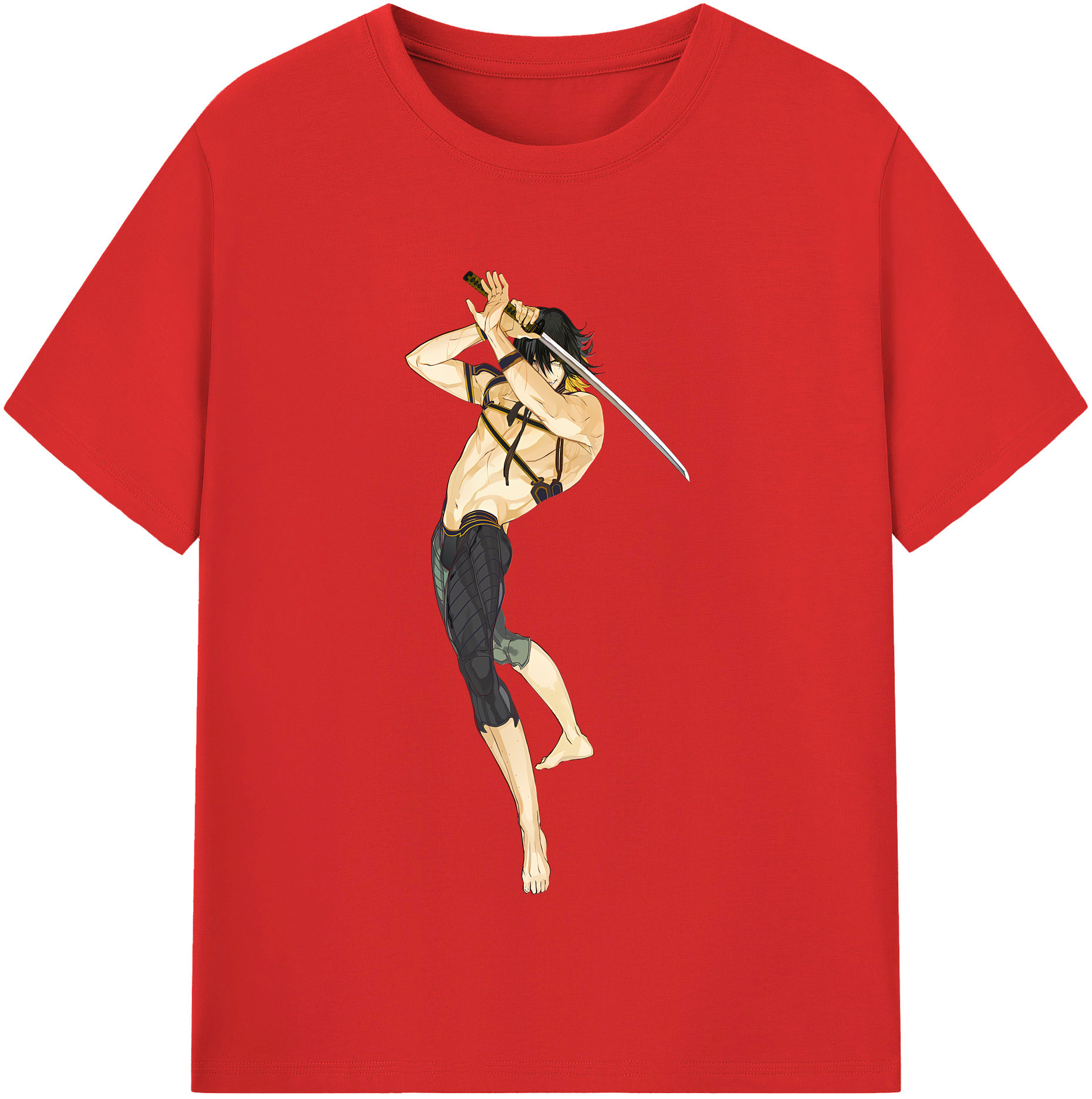 （画像用） 刀剣乱舞 Touken Ranbu 綿100％半袖Tシャツ（フロントプリント）