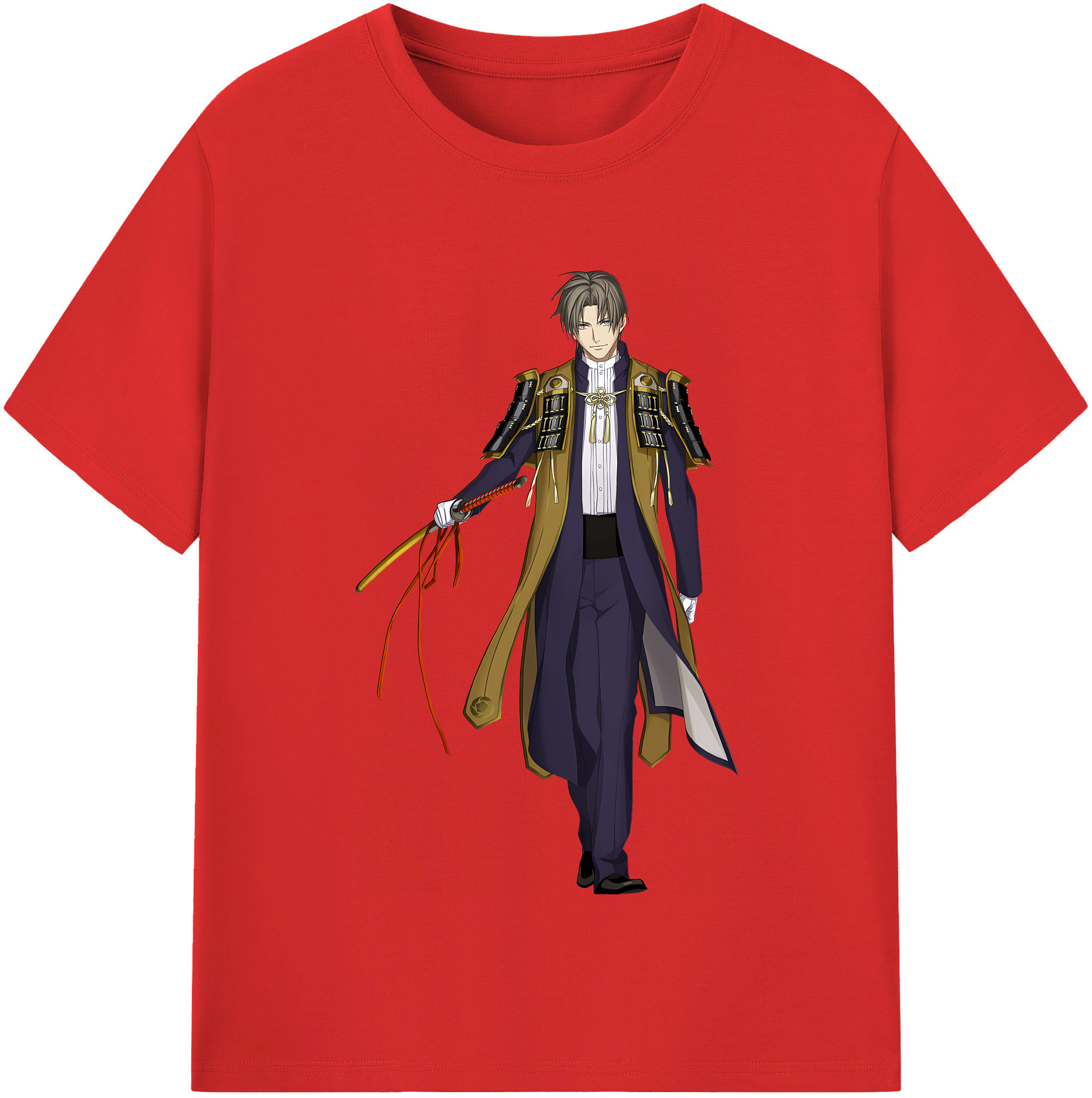 （画像用） 刀剣乱舞 Touken Ranbu 綿100％半袖Tシャツ（フロントプリント）