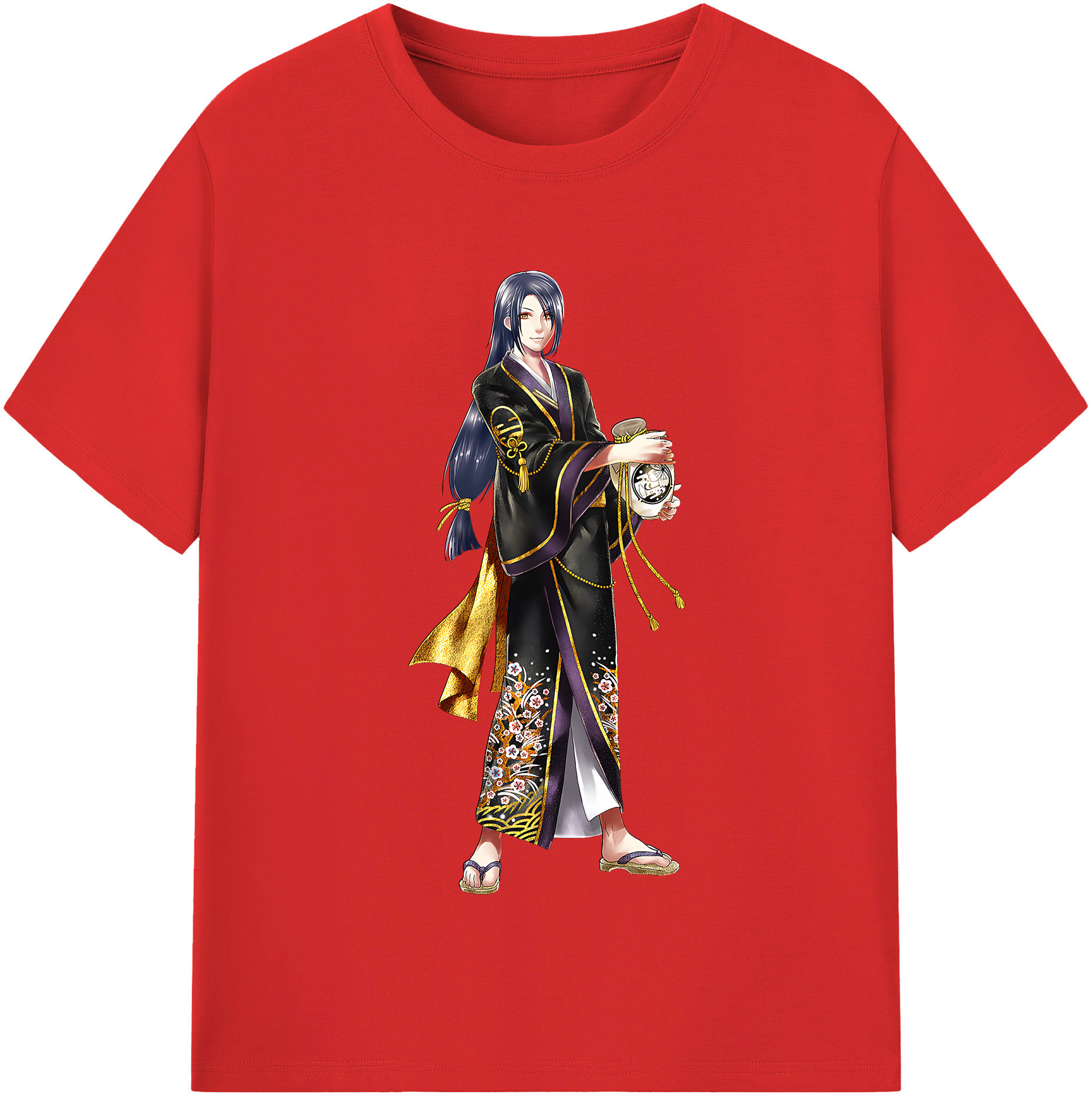 （画像用） 刀剣乱舞 Touken Ranbu 綿100％半袖Tシャツ（フロントプリント）