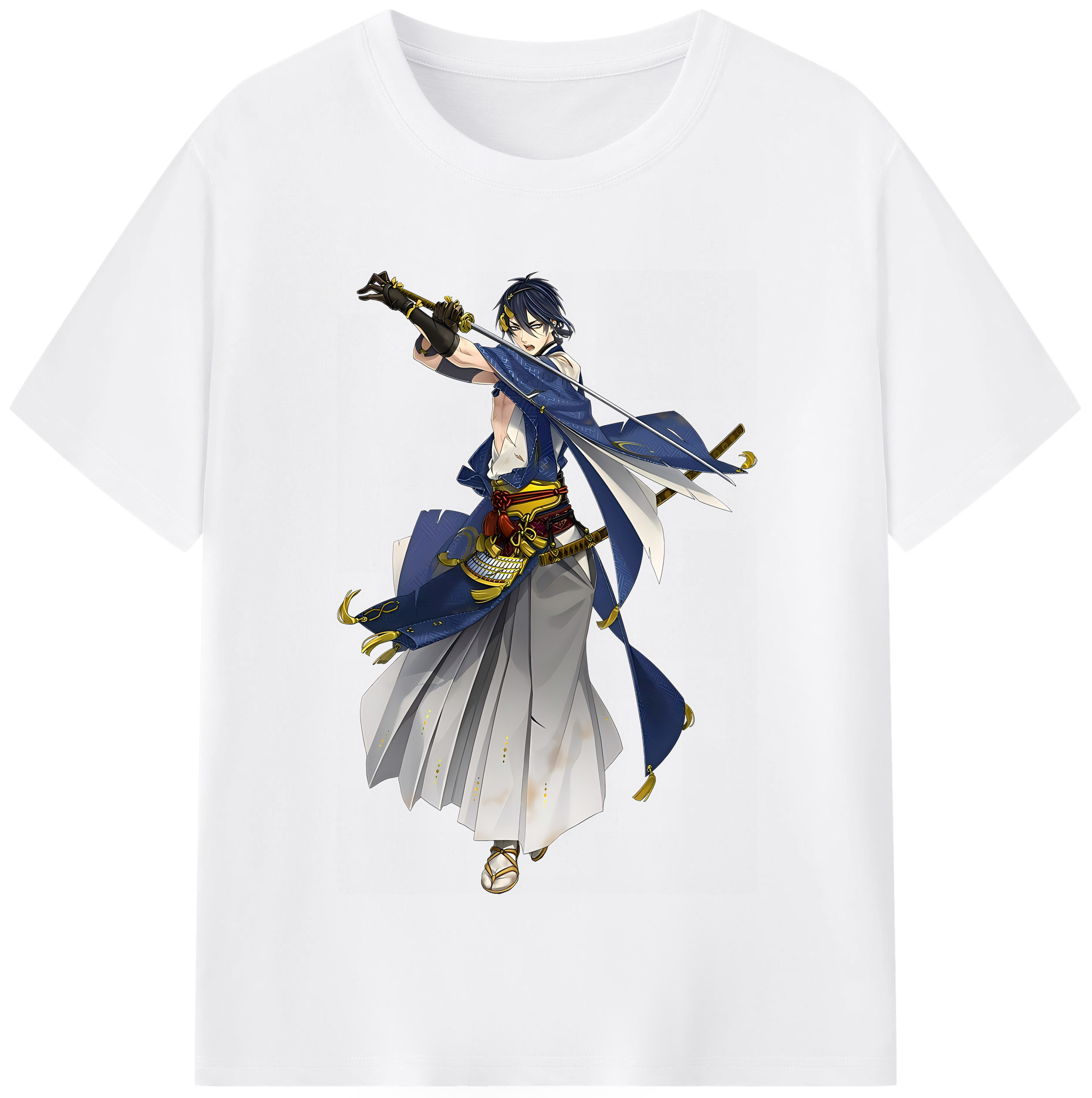 （画像用） 刀剣乱舞 Touken Ranbu 綿100％半袖Tシャツ（フロントプリント）