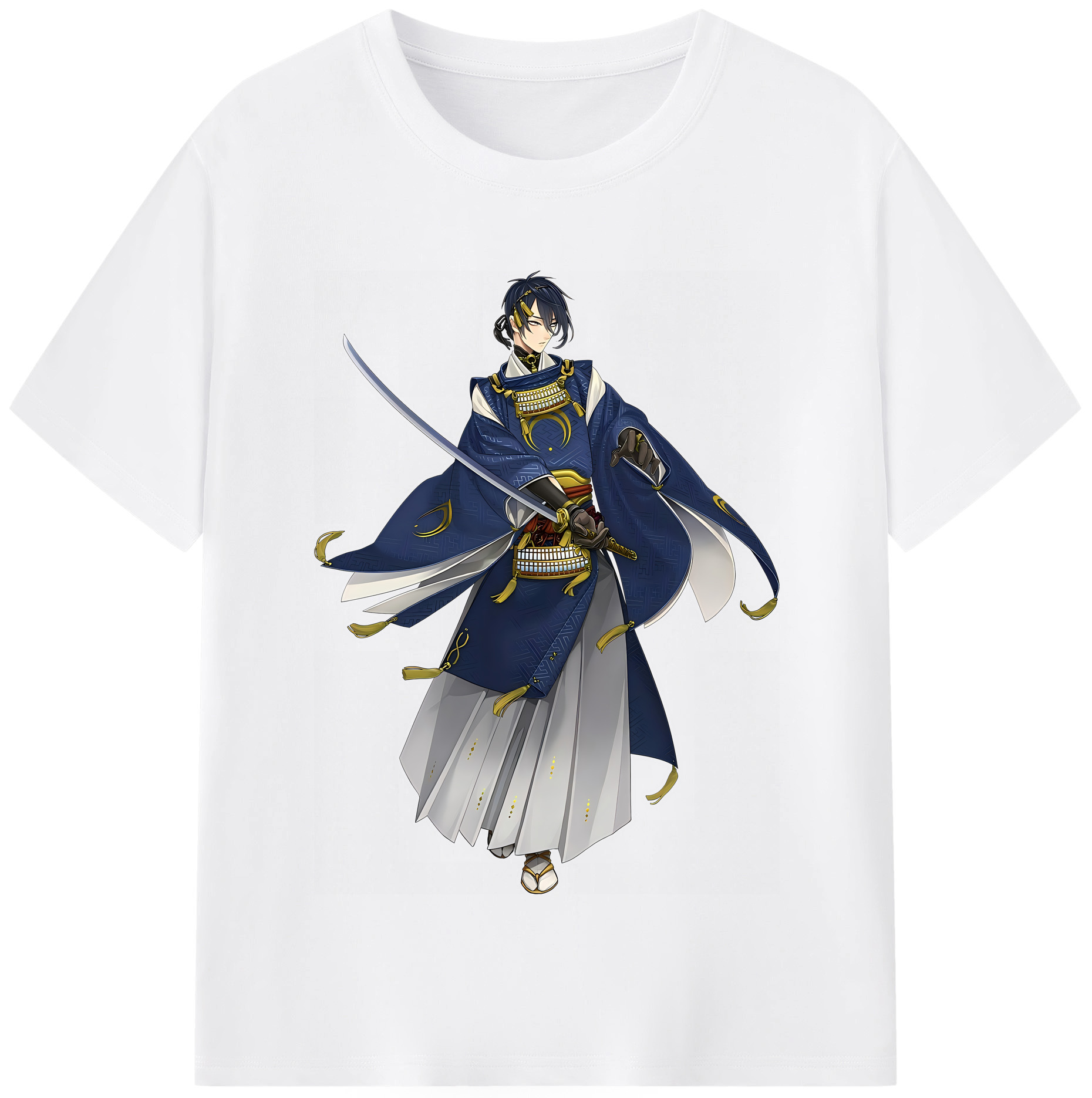（画像用） 刀剣乱舞 Touken Ranbu 綿100％半袖Tシャツ（フロントプリント）