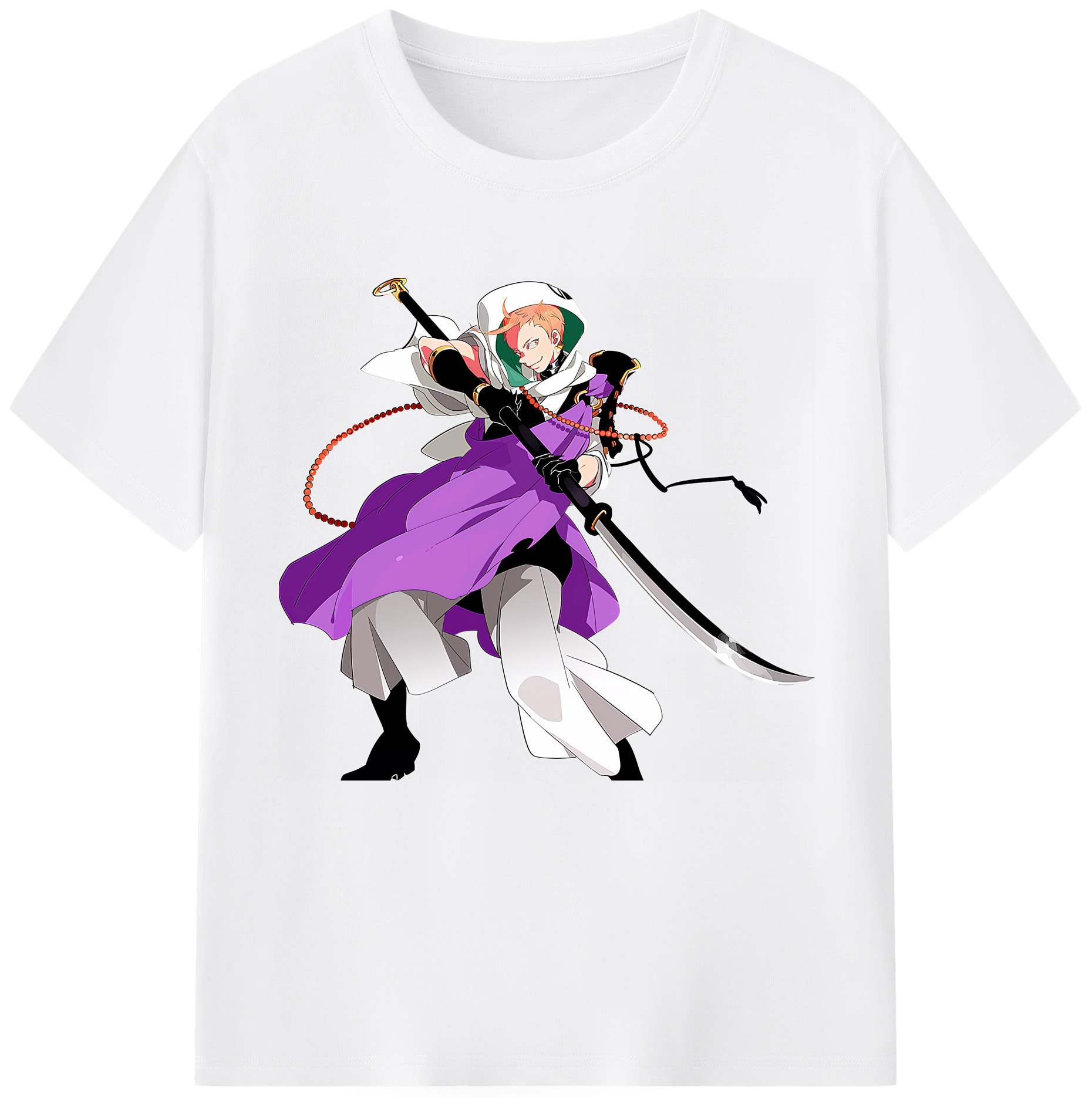 （画像用） 刀剣乱舞 Touken Ranbu 綿100％半袖Tシャツ（フロントプリント）