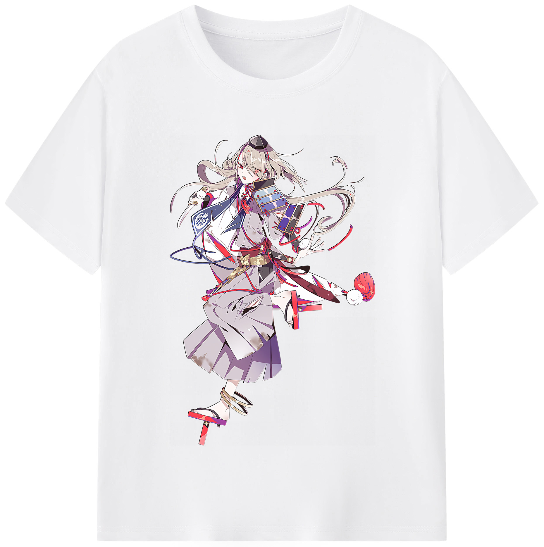 （画像用） 刀剣乱舞 Touken Ranbu 綿100％半袖Tシャツ（フロントプリント）