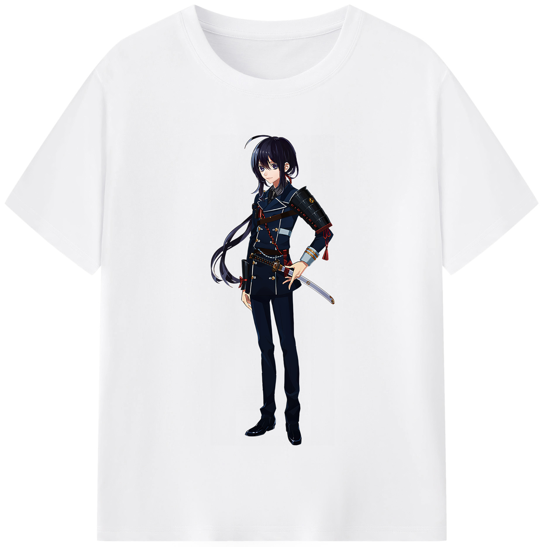 （画像用） 刀剣乱舞 Touken Ranbu 綿100％半袖Tシャツ（フロントプリント）